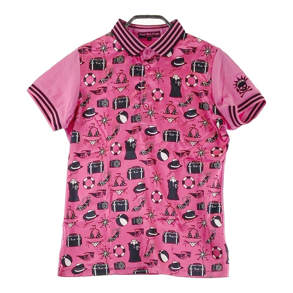 サイズ：2 DANCE WITH DRAGON ダンスウィズドラゴン 半袖ポロシャツ