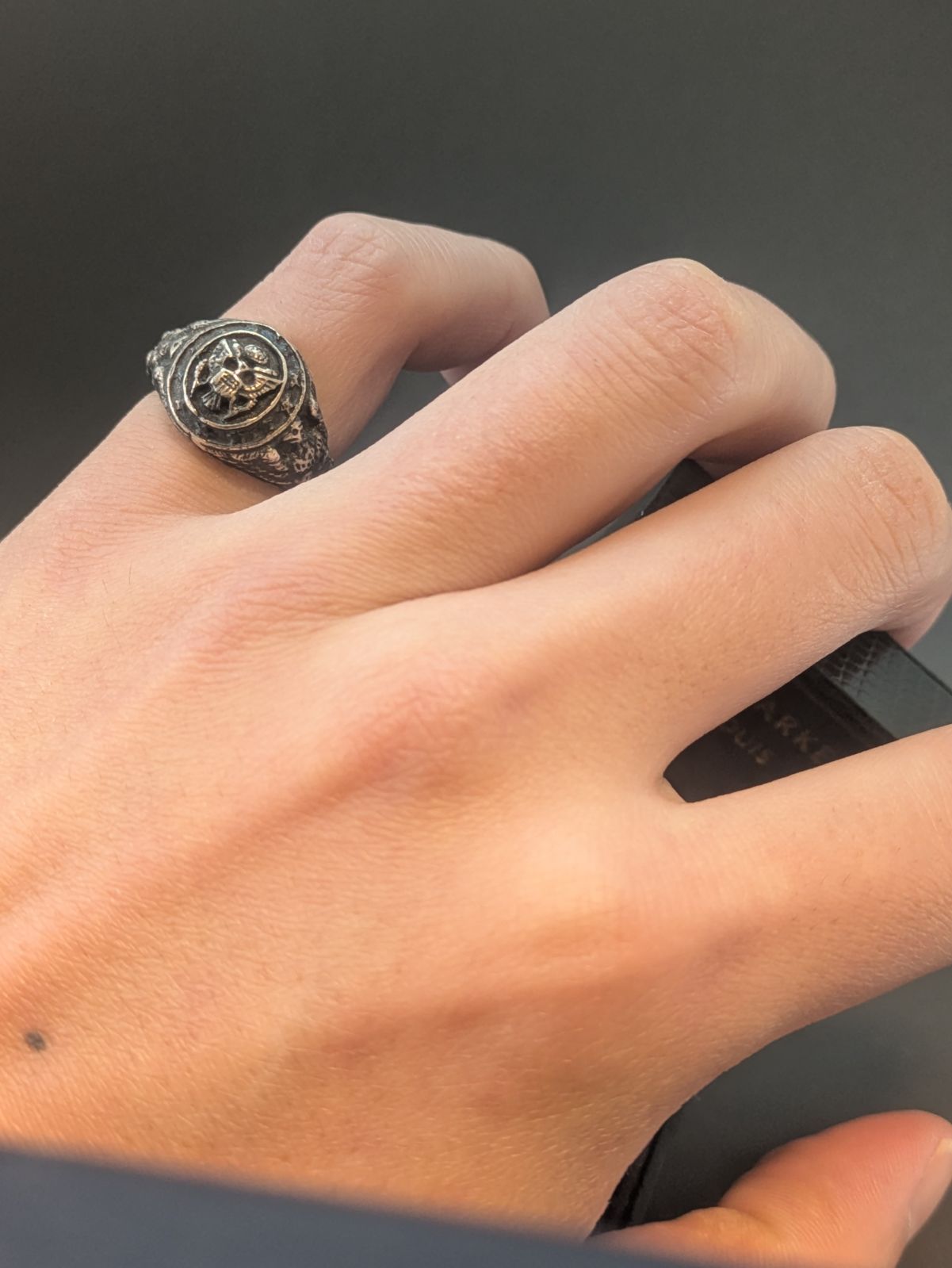 USN 米軍 リング グレートシール 鷲 イーグル シルバー925 指輪 USN 米軍 リング グレートシール 鷲 イーグル シルバー925 指輪 - メルカリ