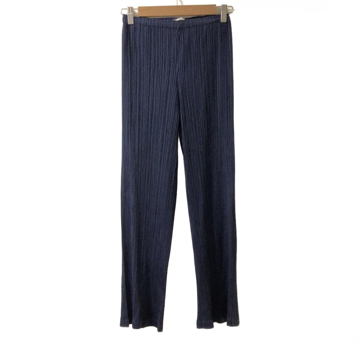 PLEATS PLEASE プリーツプリーズ　パンツ　ネイビー　サイズ1 PLEATS PLEASE(プリーツプリーズ) パンツ サイズ1 S レディース
