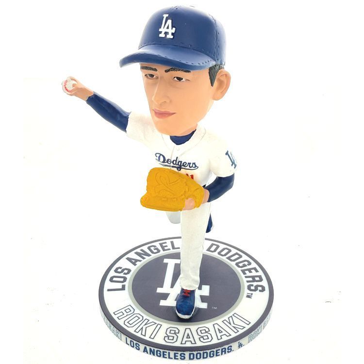 佐々木朗希 ボブルヘッド Roki Sasaki ロサンゼルス ドジャース Los