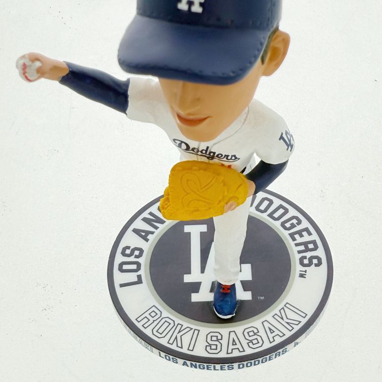 佐々木朗希 ボブルヘッド Roki Sasaki ロサンゼルス ドジャース Los