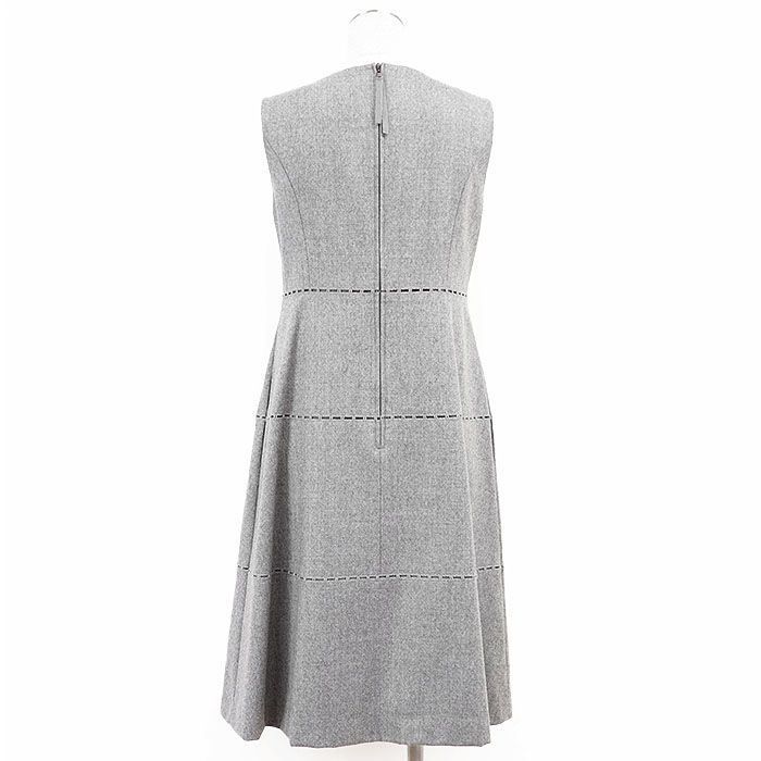 SALE】FOXEY フォクシー ドレス トルテ ノースリーブワンピース ウール