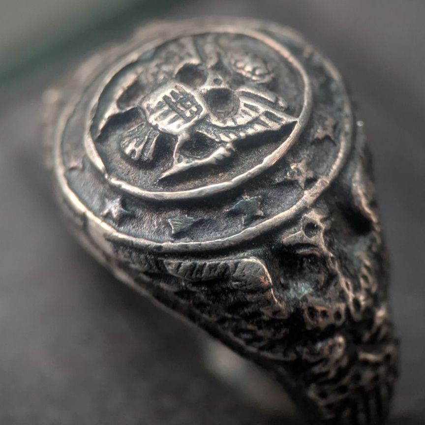 USN 米軍 リング グレートシール 鷲 イーグル シルバー925 指輪 USN 米軍 リング グレートシール 鷲 イーグル シルバー925 指輪 - メルカリ