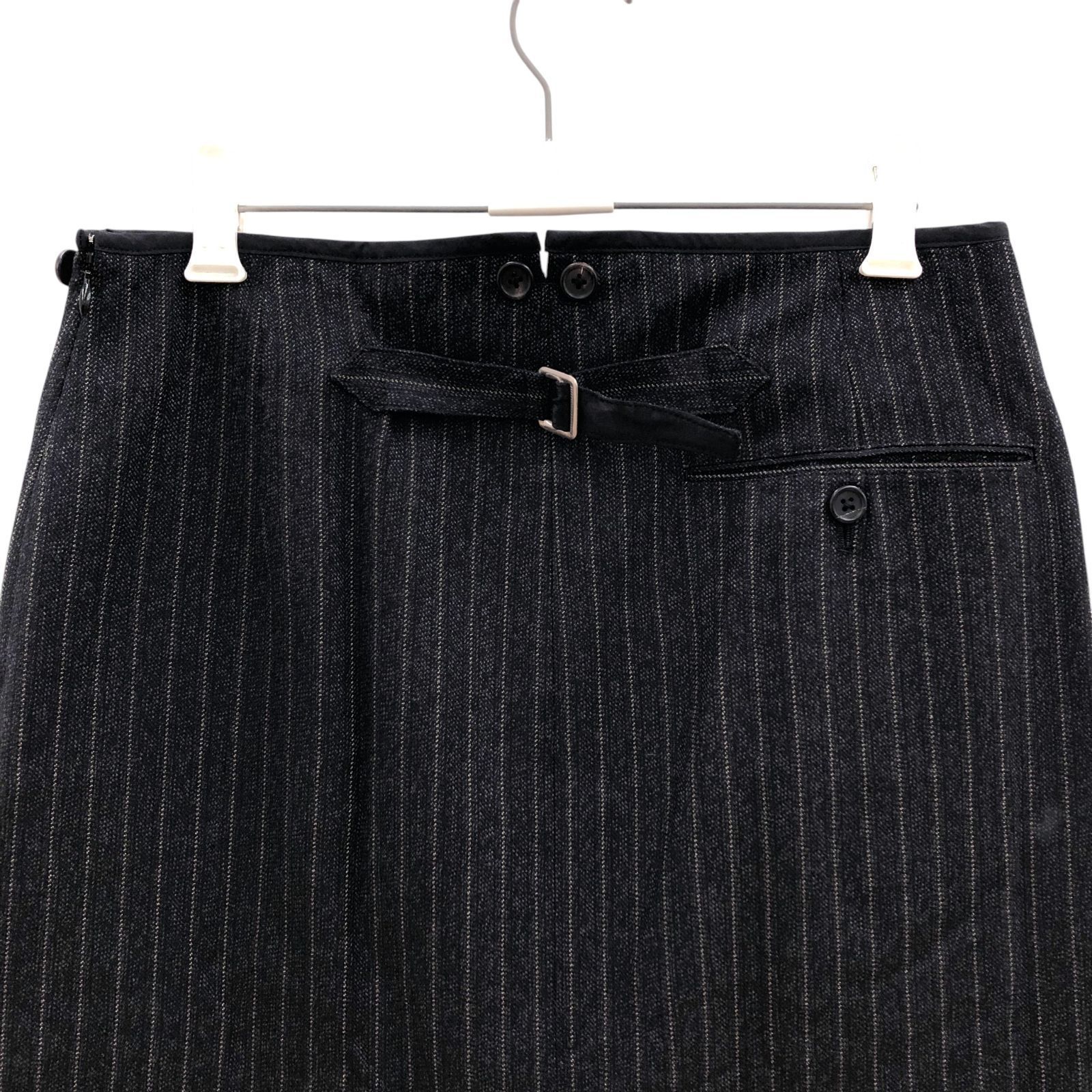 美品】MAGARET HOWELL ストライプウールタイトスカート