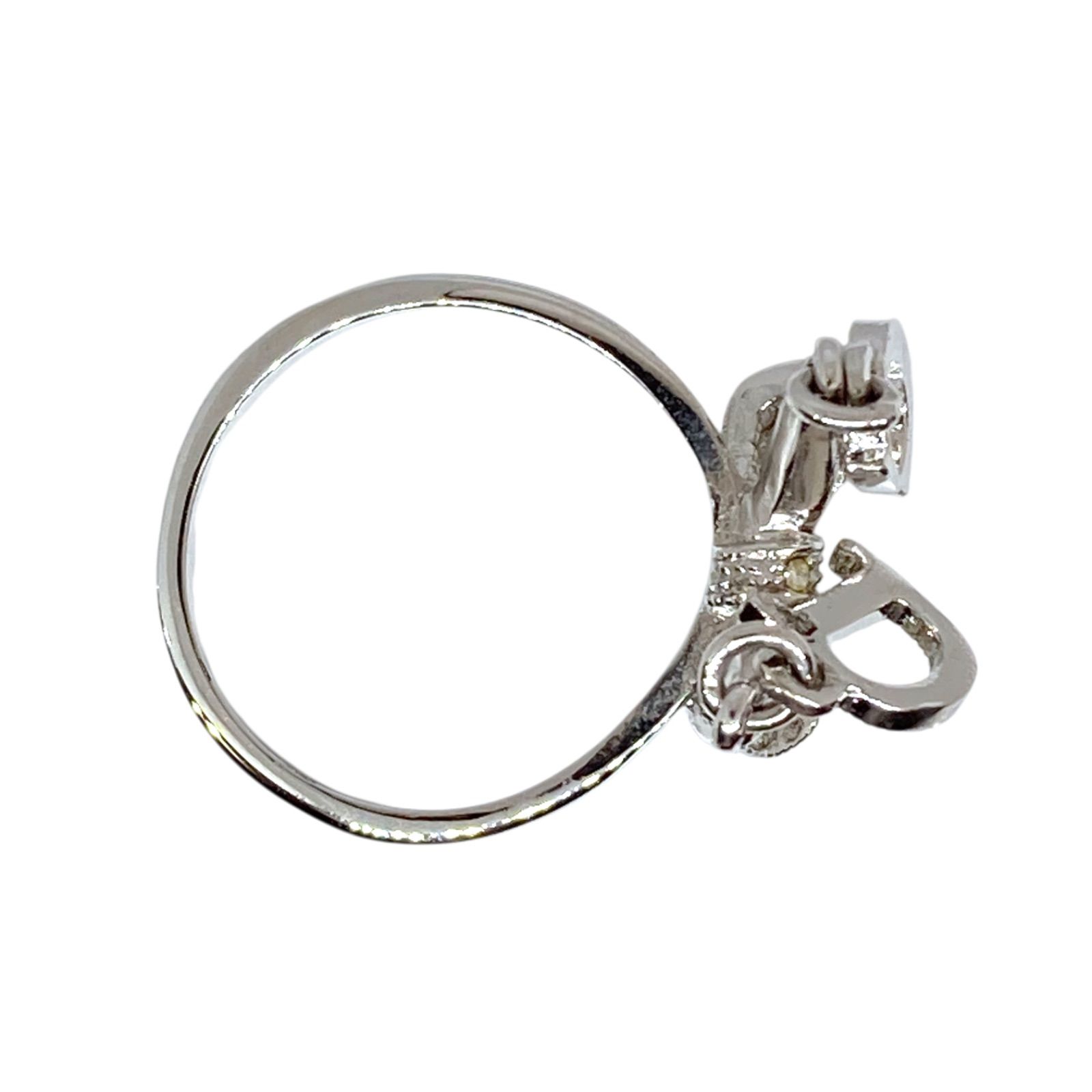 Christian Dior クリスチャン・ディオール CDロゴチャーム リボン