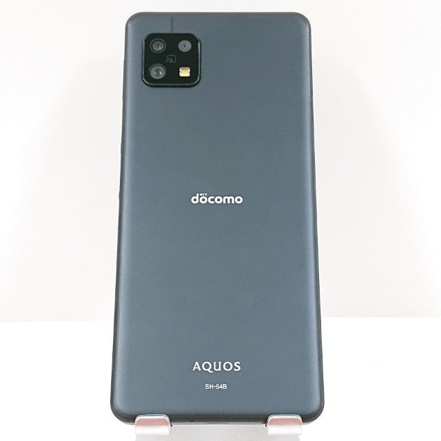 AQUOS sense6 SH-54B ドコモ ブラック 送料無料 本体 c16596 - メルカリ