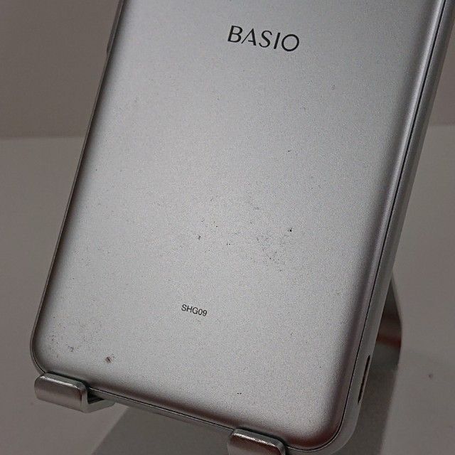 BASIO active SHG09 au シルバー 送料無料 本体 c16609 - メルカリ