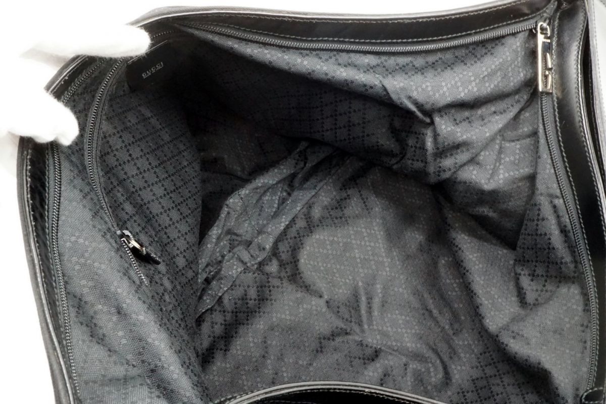 グッチ ワン ショルダーバッグ ホーボー レア G金具 シルバー金具 大