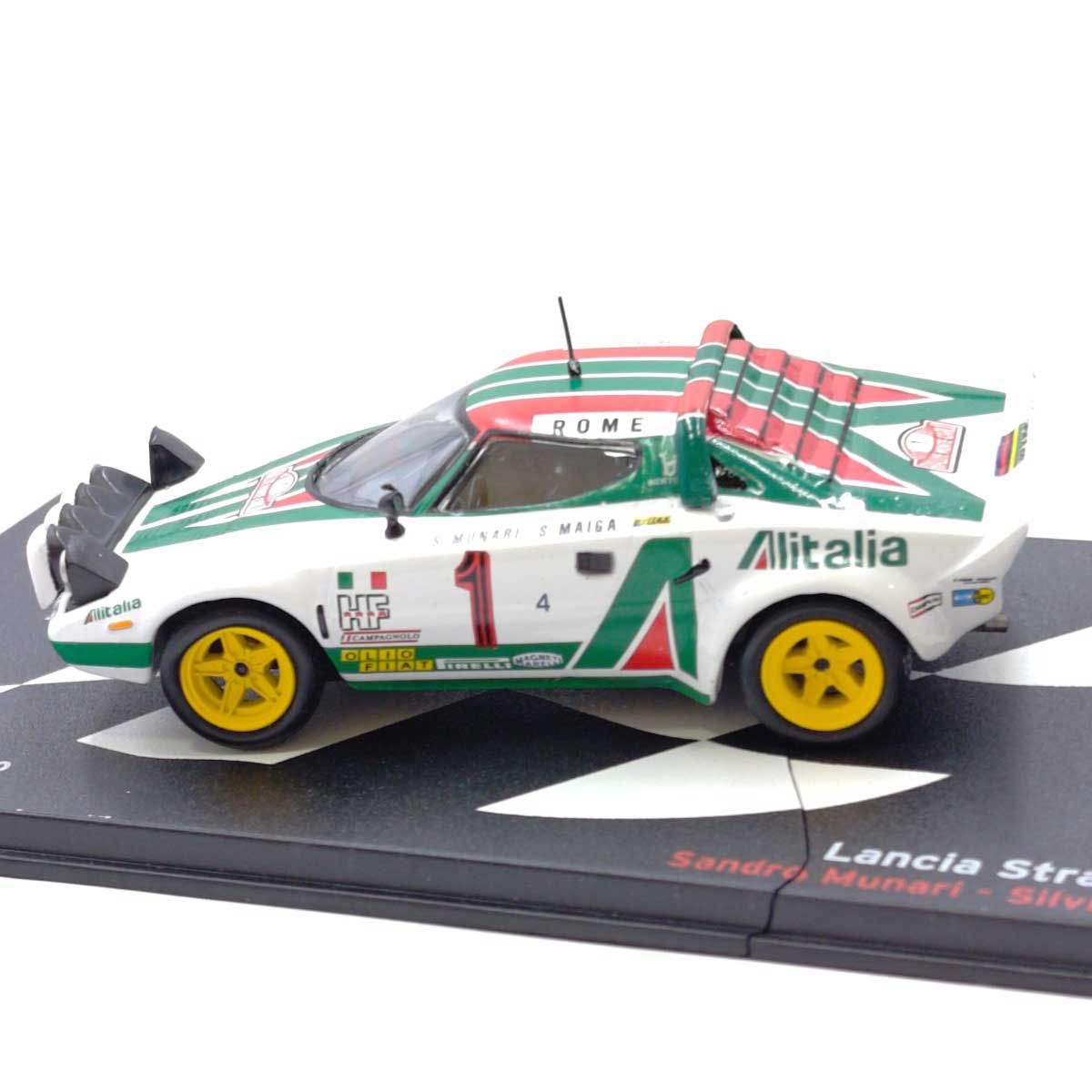 京商 KYOSHO ミニカー ラリーカーコレクション 1/43 LANCIA STRATOS HF