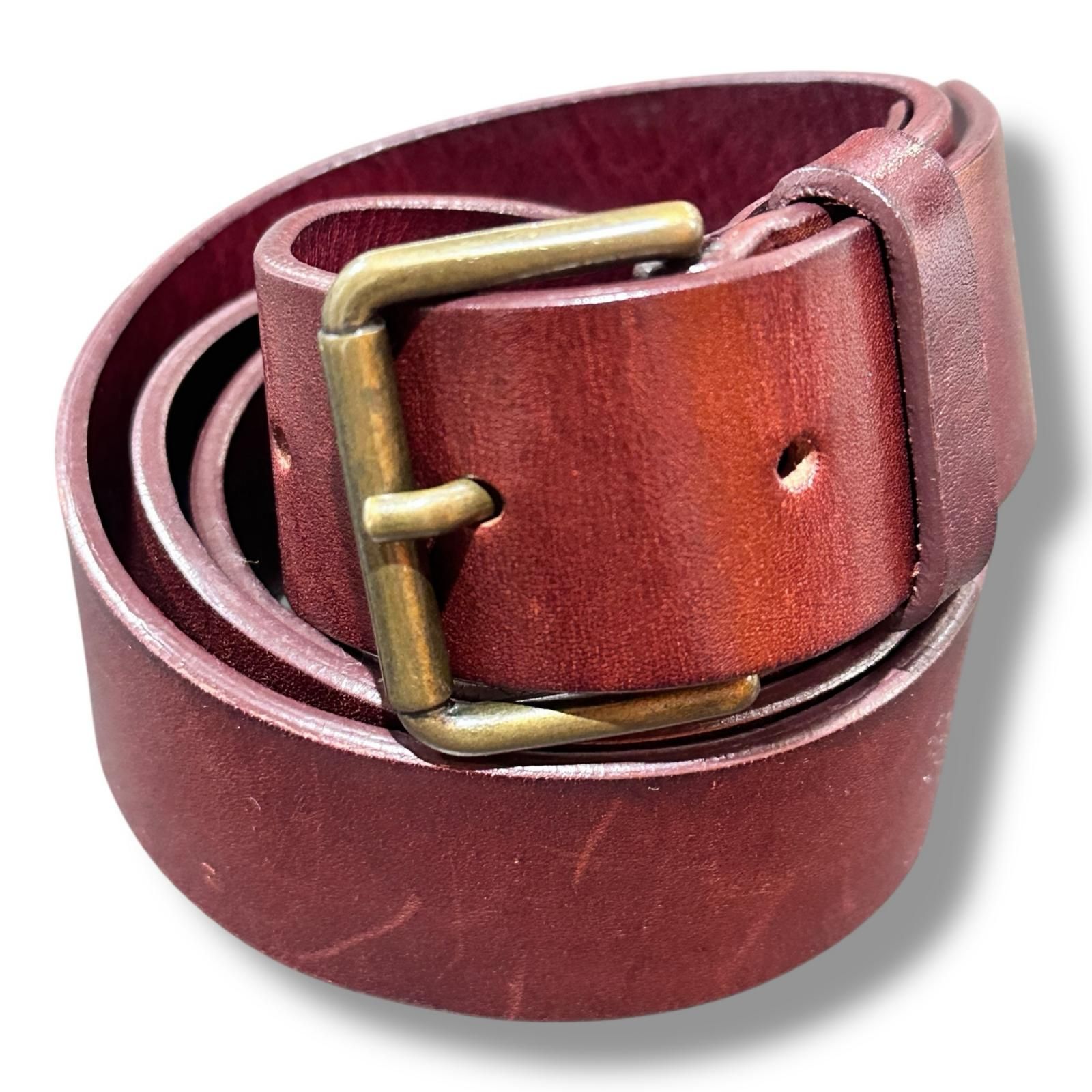 DRIES VAN NOTEN ドリスバンノッテン　リアルレザー ベルト 70 DRIES VAN NOTEN ドリスバンノッテン リアルレザー ベルト 70