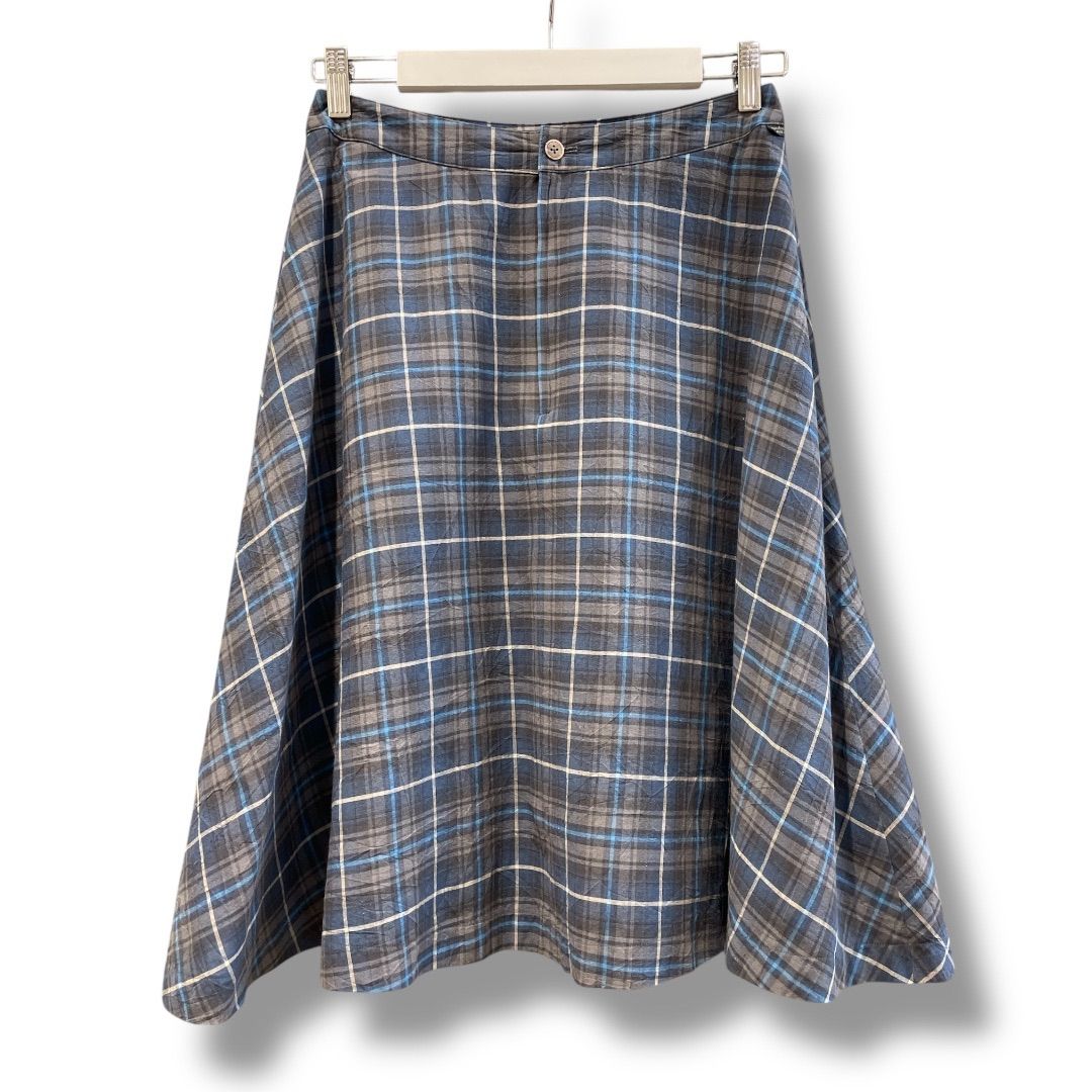 【美品】マドモアゼルノンノン ◡̈ スカート　チェック柄 美品 Mademoisell NON NON マドモアゼル ノンノン チェック スカート