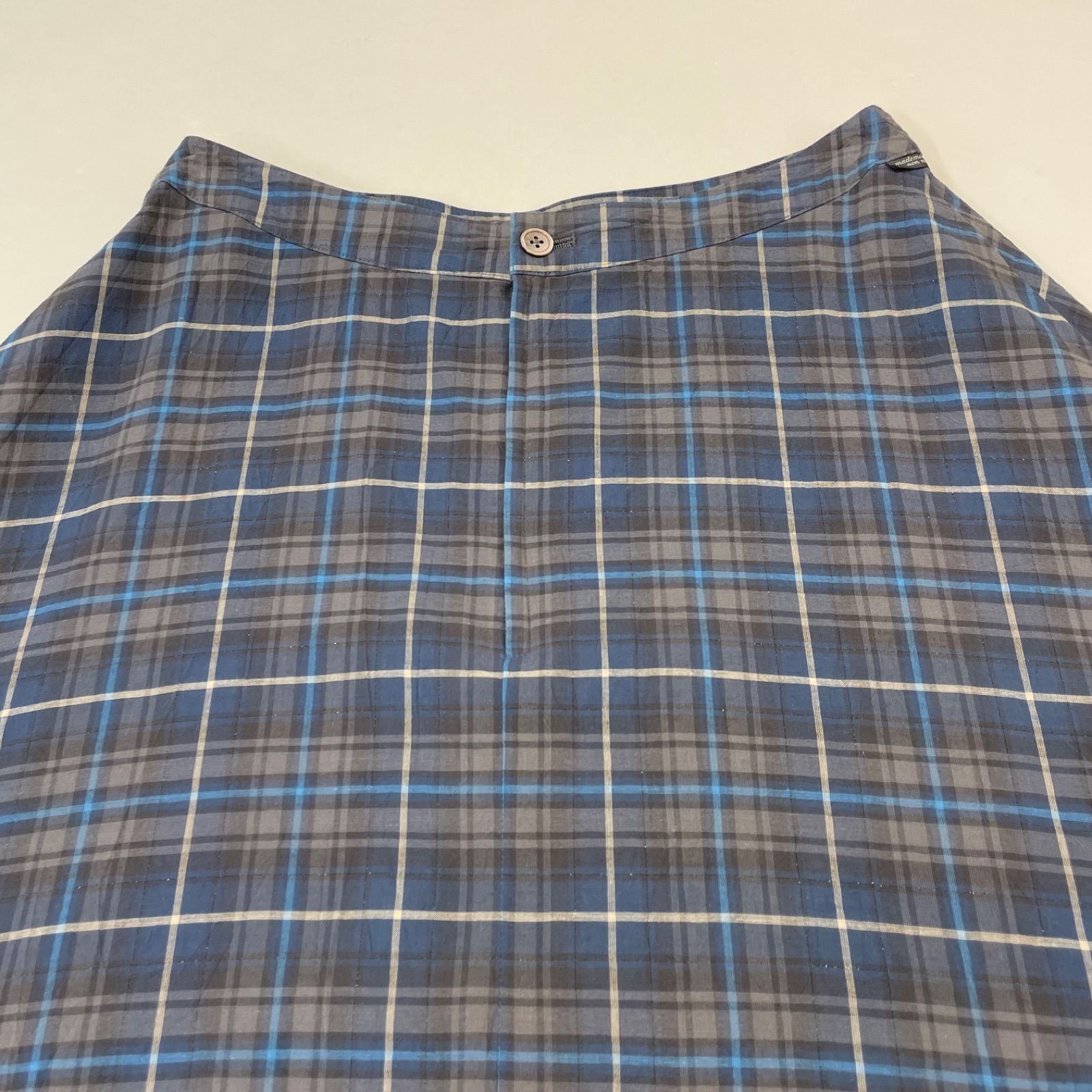 美品 Mademoisell NON NON マドモアゼル ノンノン チェック スカート