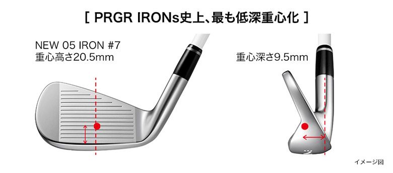 レディース プロギア 05 アイアンセット 7本組(6-P,50度,56度) SPEEDER