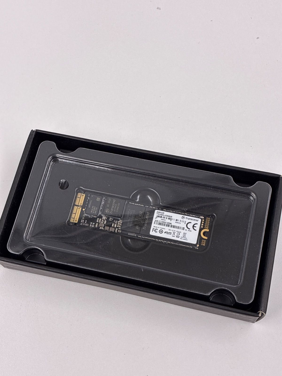 PCパーツ 【新品未使用】Transcend JetDrive 820 240GB PCIe SSD Mac用