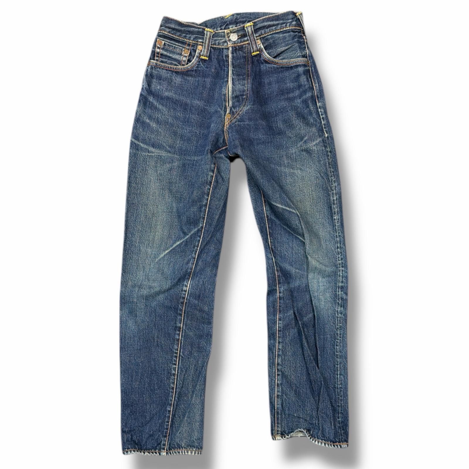 EVISU デニムパンツ ジーンズ エビス インディゴ 28×35 （6933M