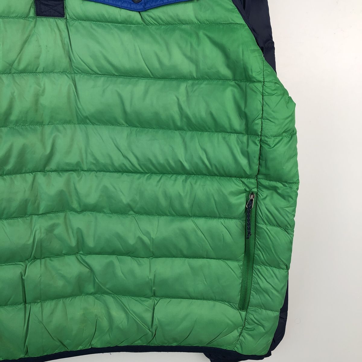 古着 エディーバウアー Eddie Bauer 650フィルパワー ハーフスナップ