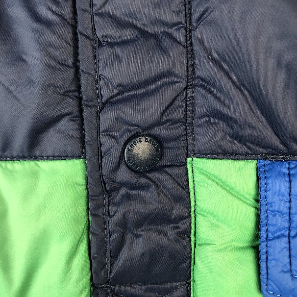 古着 エディーバウアー Eddie Bauer 650フィルパワー ハーフスナップ