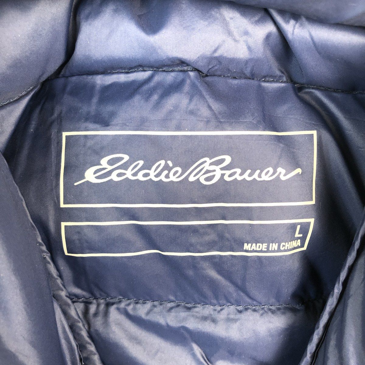 古着 エディーバウアー Eddie Bauer 650フィルパワー ハーフスナップ