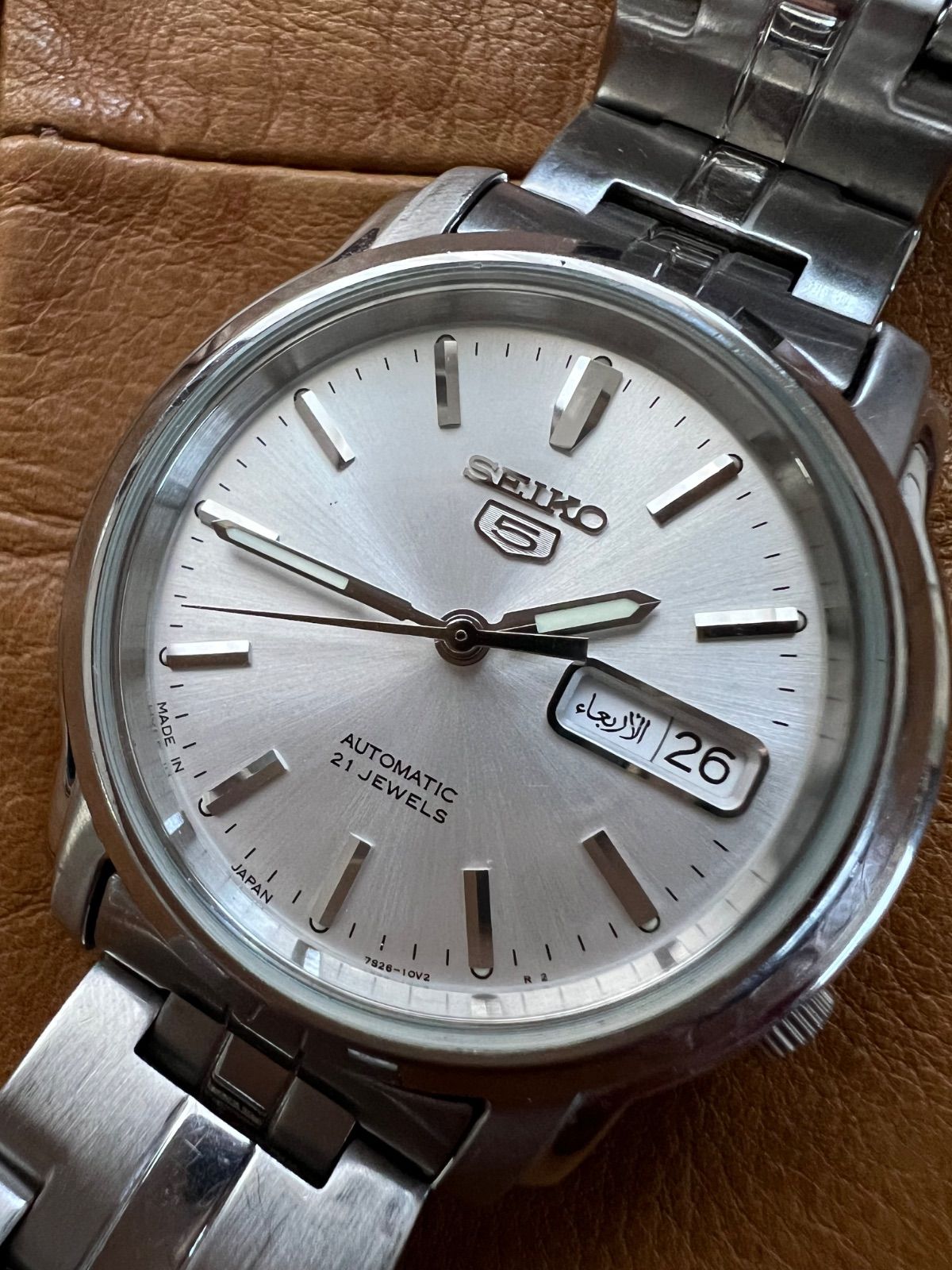 セイコー5☆自動巻き☆メンズ☆裏スケルトン☆稼働品☆7S26-03S0