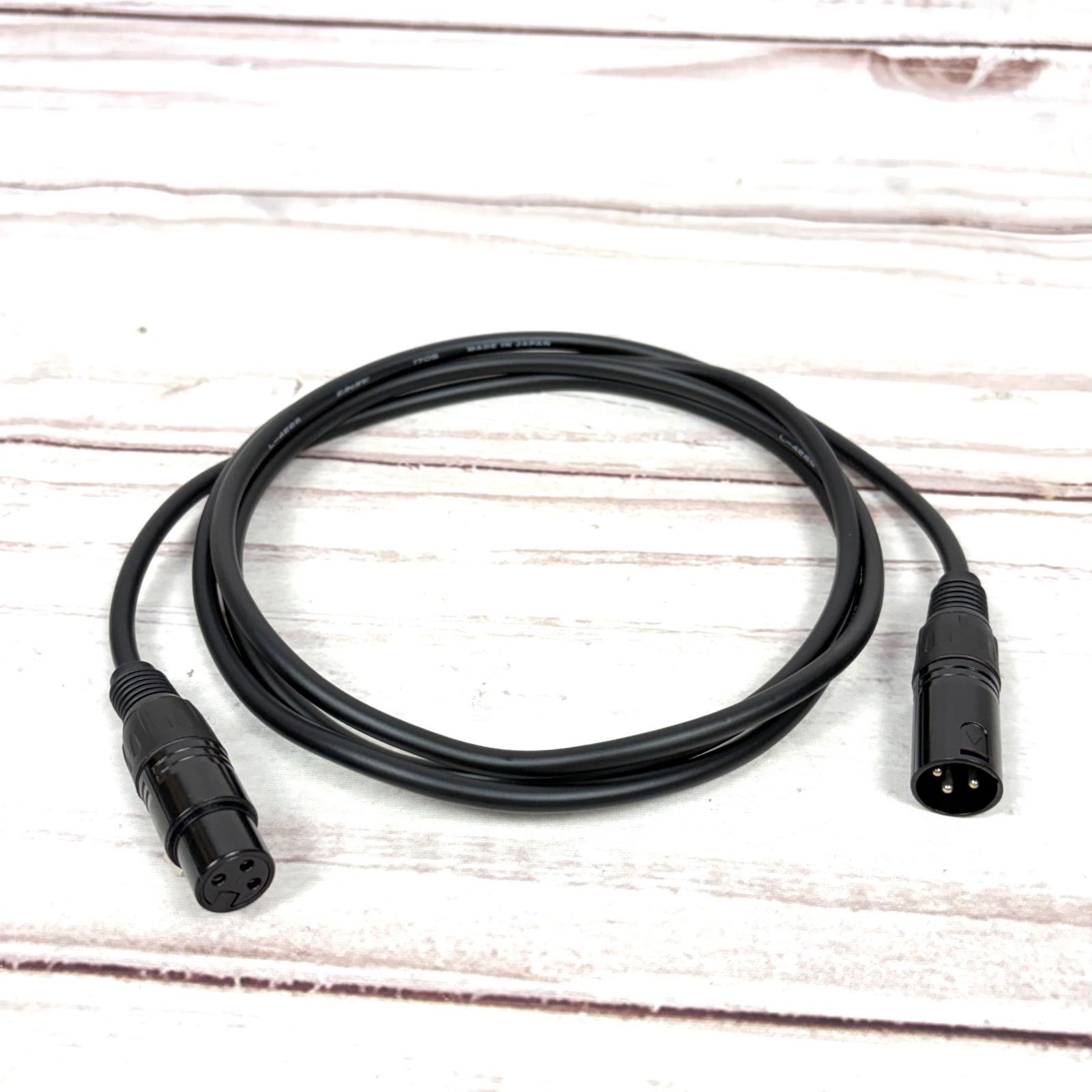 CANARE L-4E6S BLACK XLR マイクケーブル 2m - メルカリ