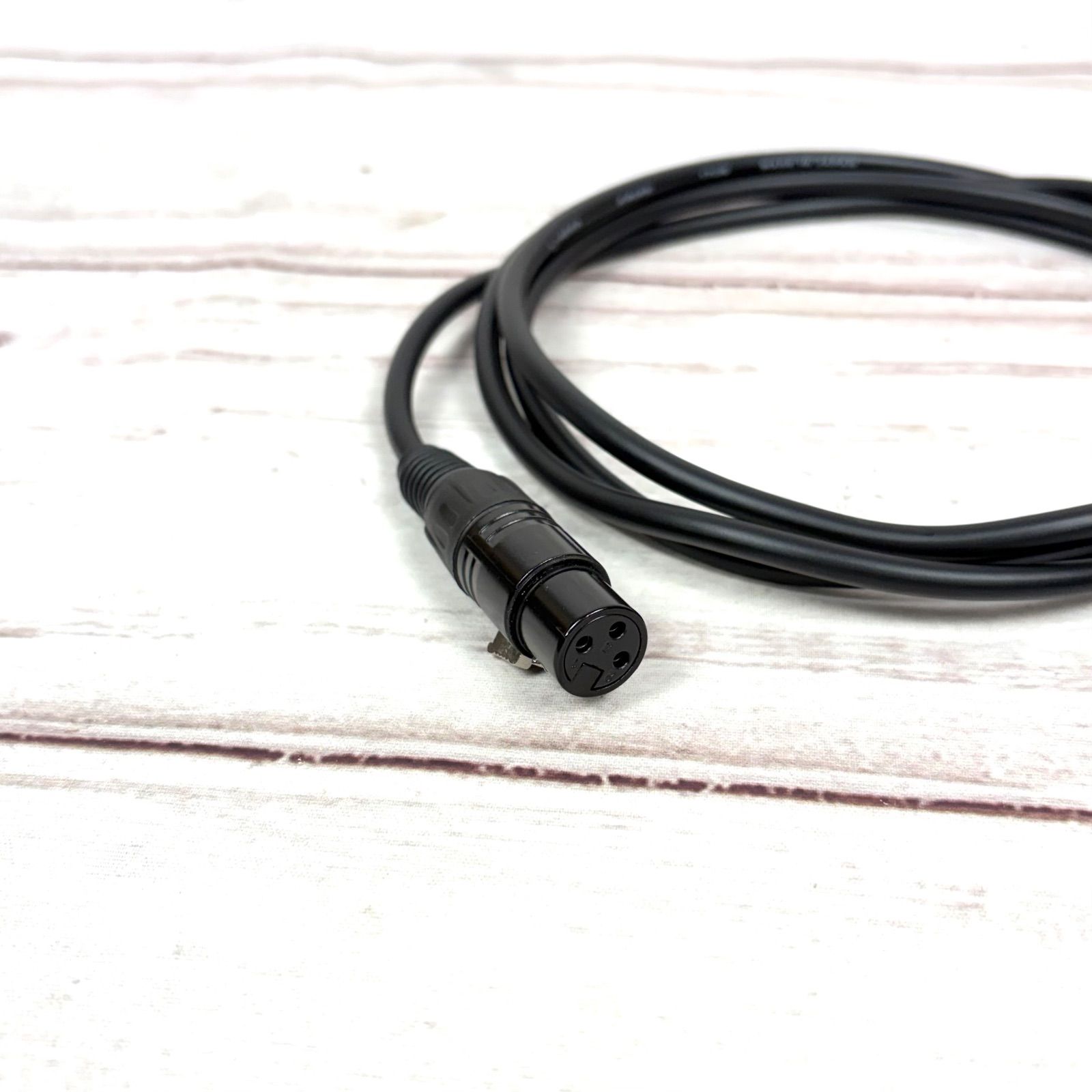 CANARE L-4E6S BLACK XLR マイクケーブル 2m - メルカリ