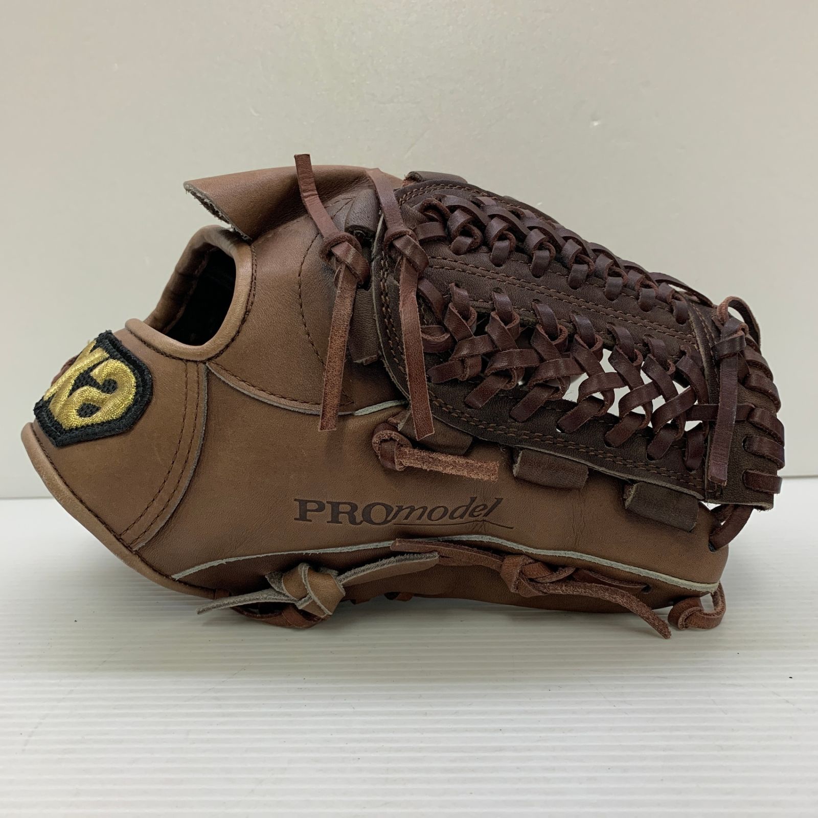 【美品】 ザナックスPROモデル 軟式グローブ 日本製 ブラウン　BRG1120 ザナックス Xanax 軟式 大人 一般 投手用 グローブ ピッチャー グラブ