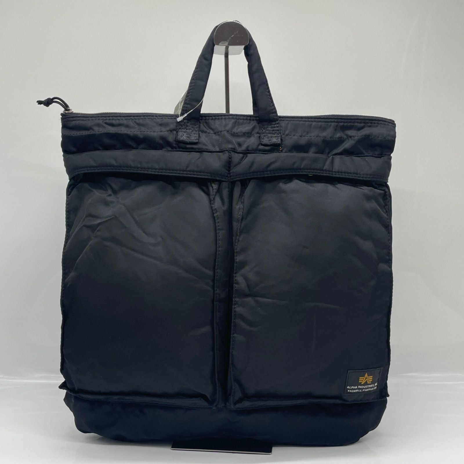 BN7625□ALPHA アルファ ヘルメットバッグ トートバッグ ファスナー 