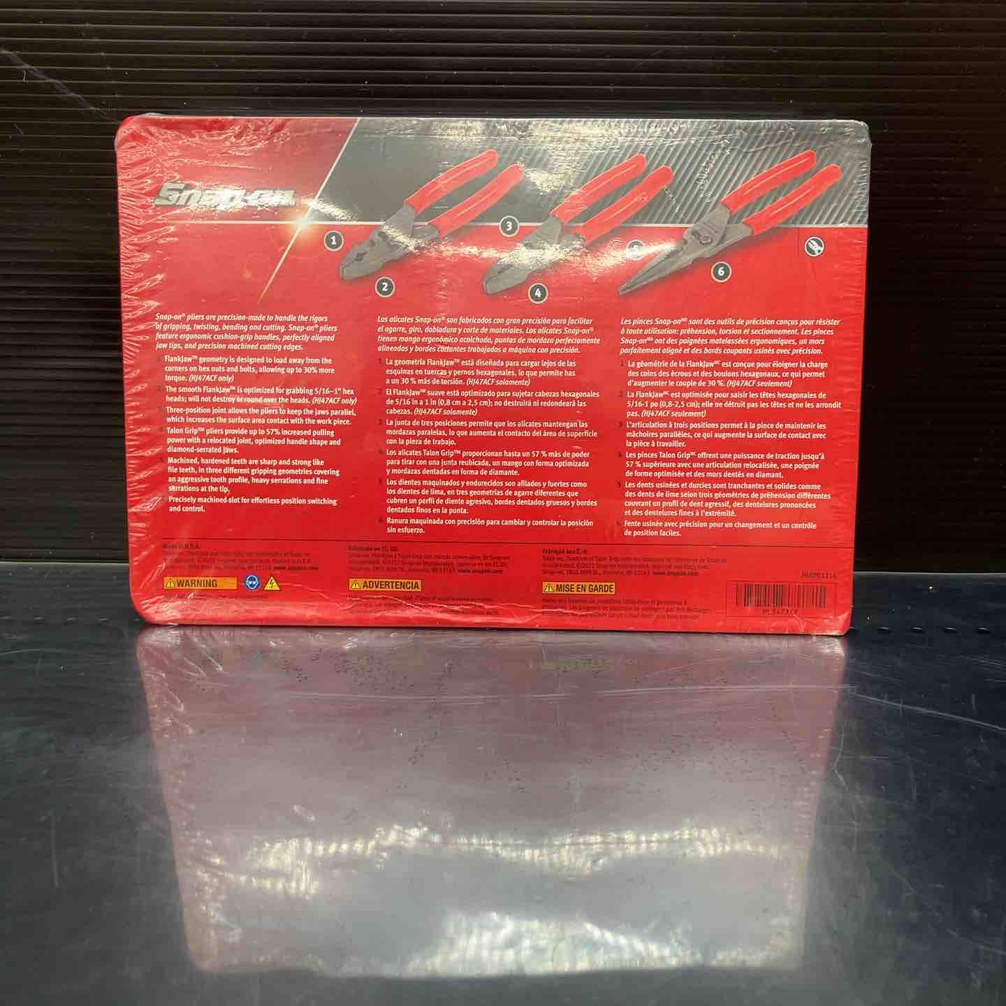 スナップオン Snap-on レッド プライヤー