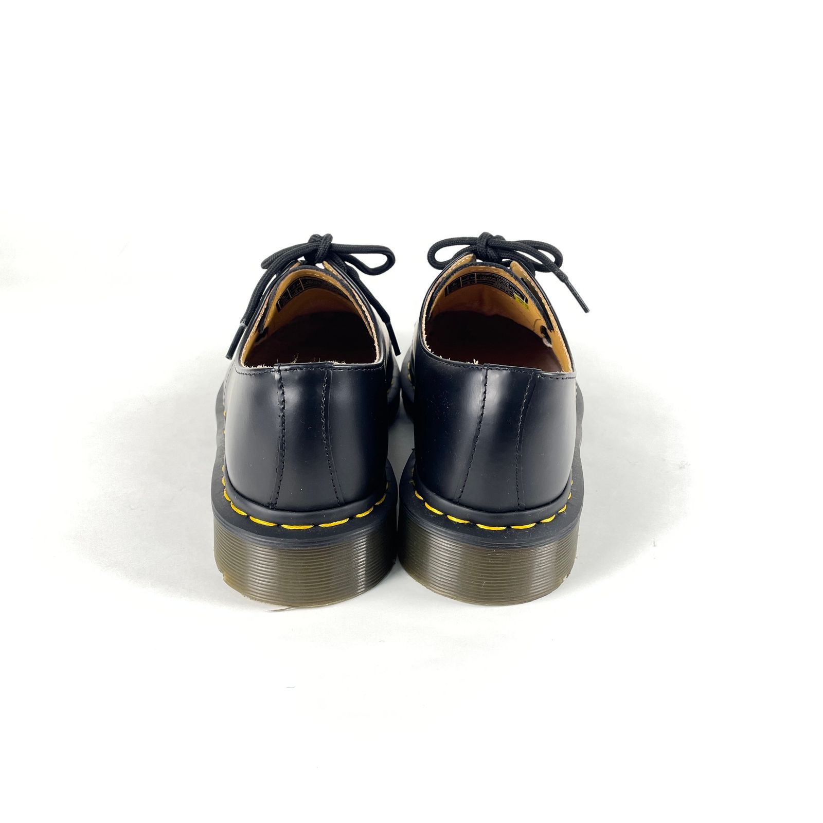良品 ドクターマーチン UK6 3ホールシューズ 10085 レザーシューズ 黒 DR.MARTENS ドクターマーチン 10085 3EYE SHOES 3ホールシューズ