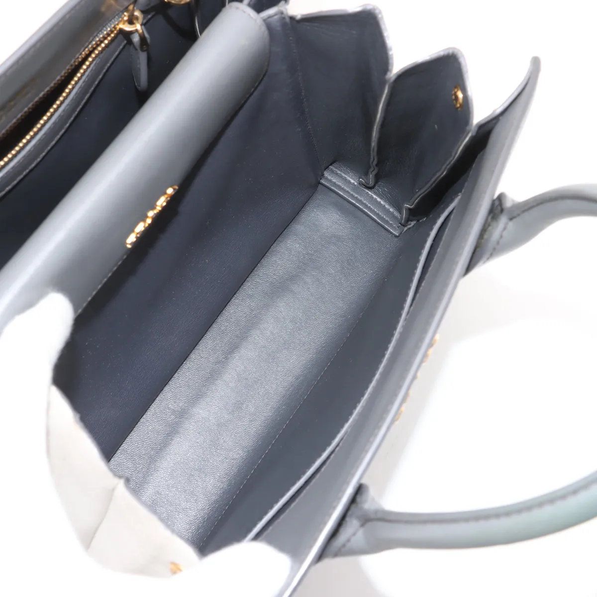 美品 プラダ パラディグム レザー 2WAY ハンドバッグ 斜め掛け トート  