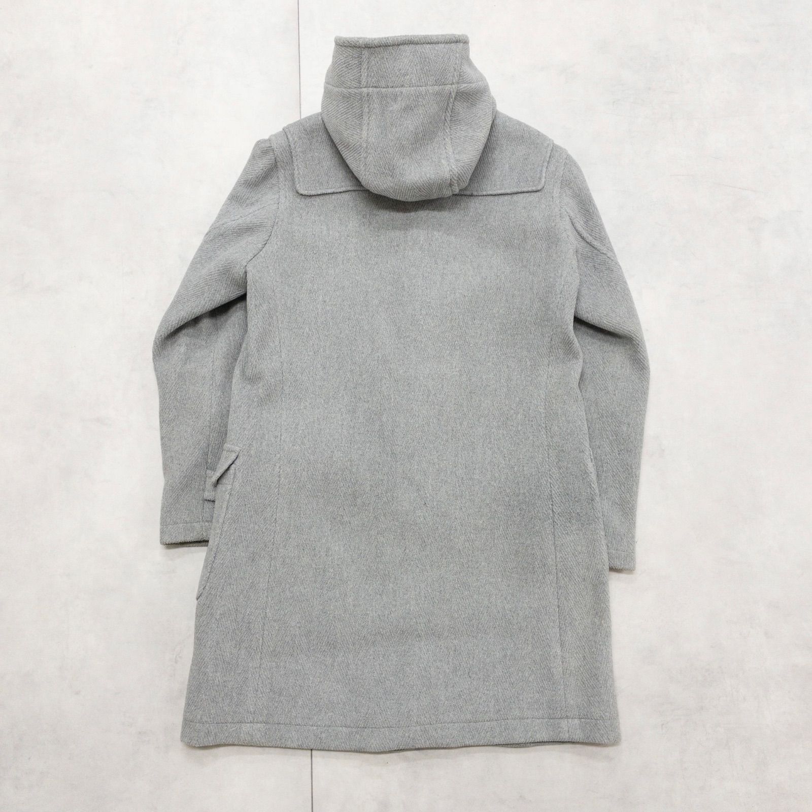 GRENFELL グレンフェル ダッフルコート ヘリンボーン ロング フード