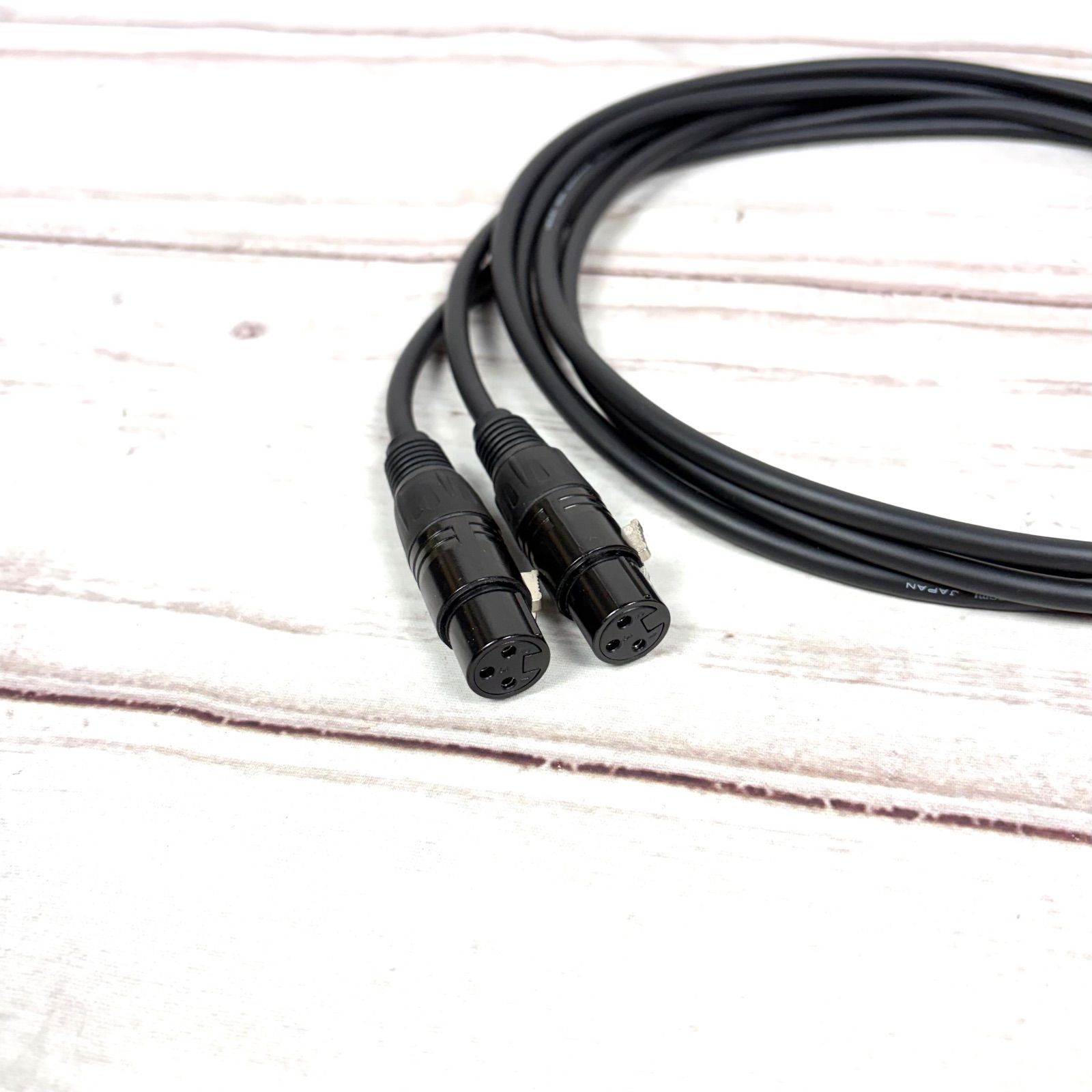 MOGAMI 2534 BLACK XLR TRS ケーブル 2m 2本セット - メルカリ
