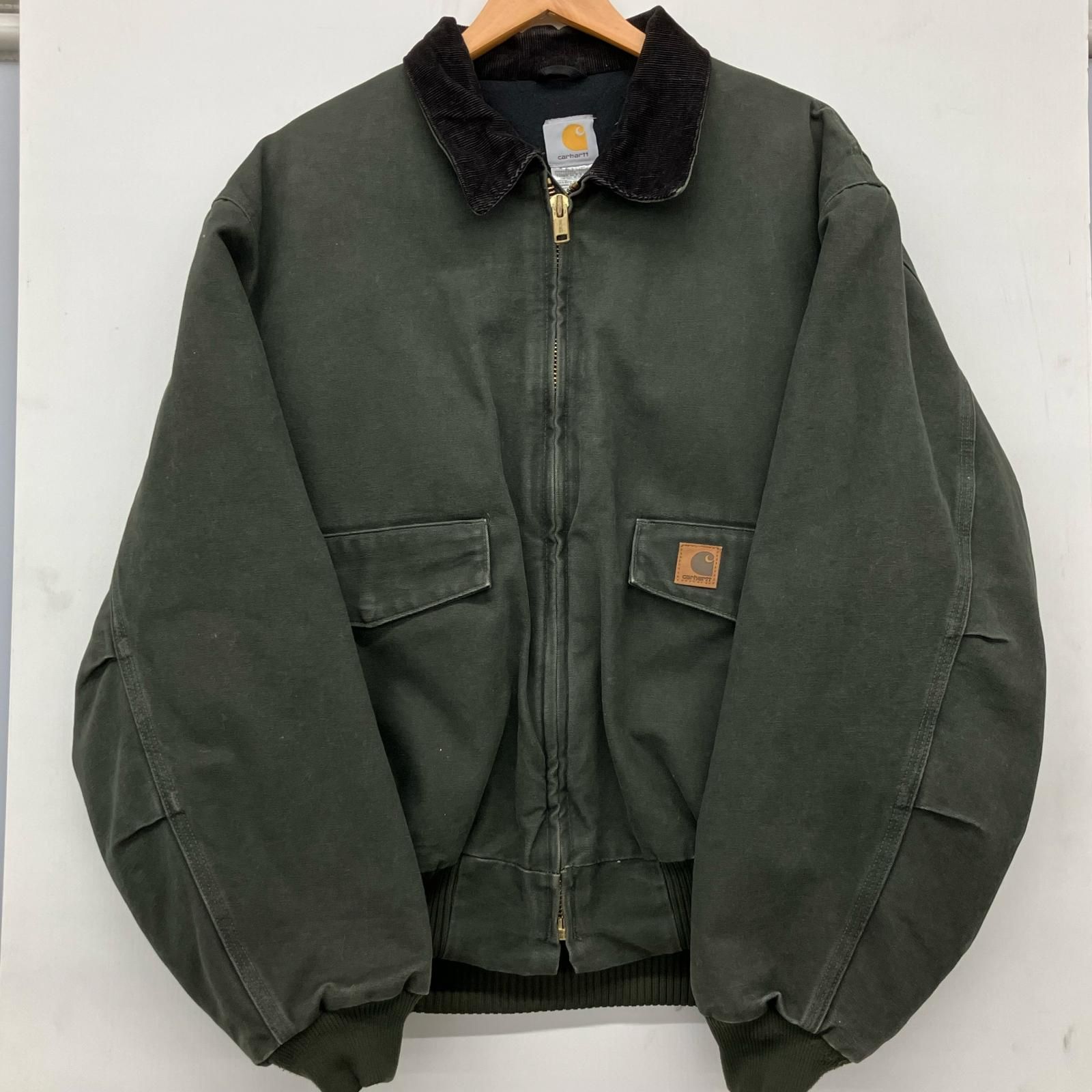 △△Carhartt カーハート ボンバージャケット 2XL J165 MOS カーキ
