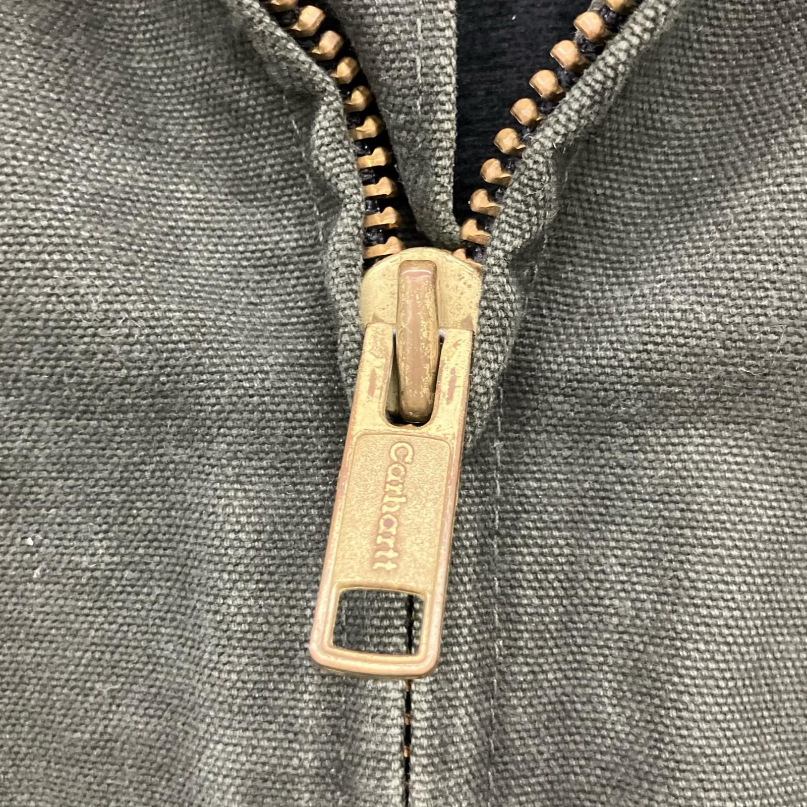 △△Carhartt カーハート ボンバージャケット 2XL J165 MOS カーキ 