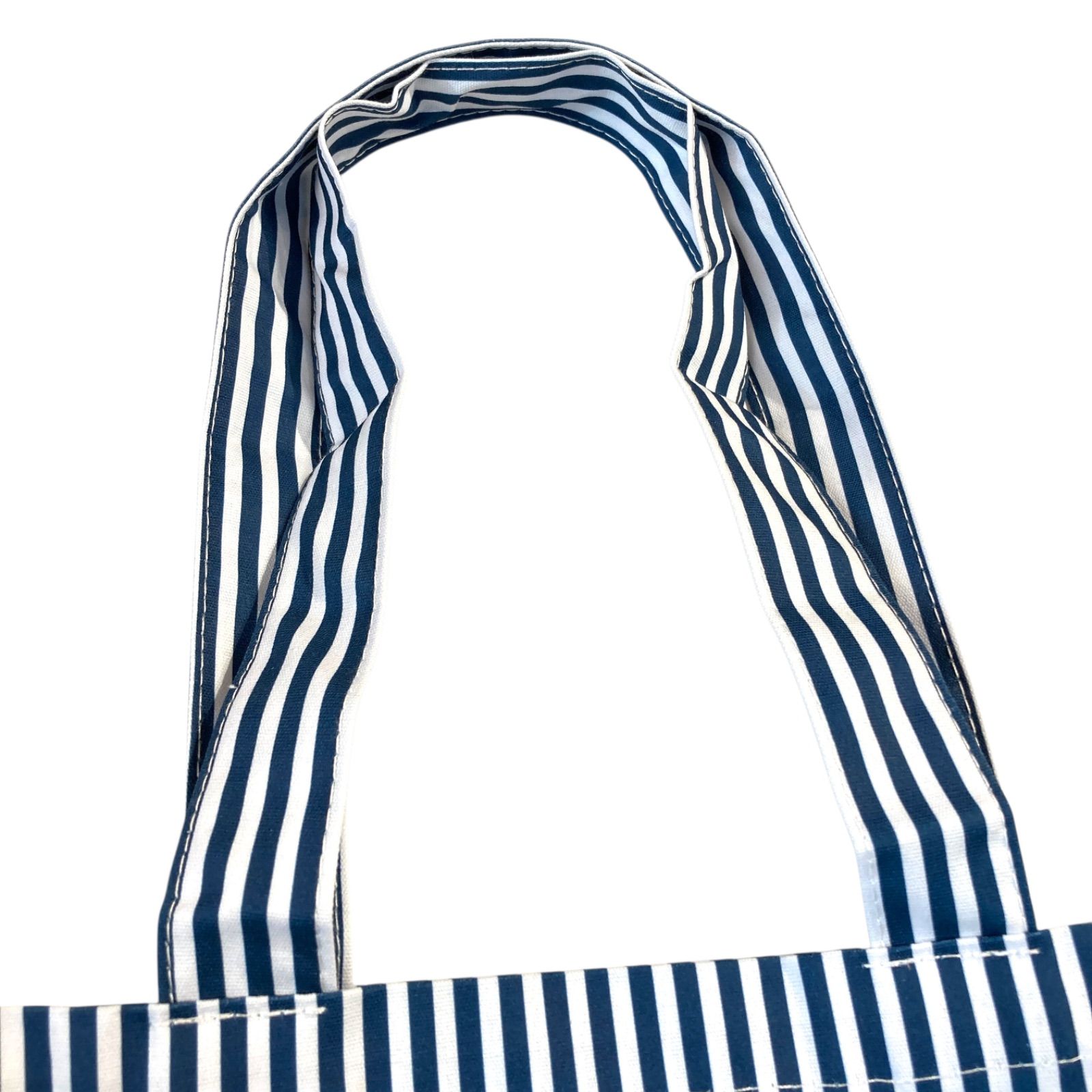 極美品】CELINE セリーヌ ノベルティ エコバッグ ネイビー×ホワイト