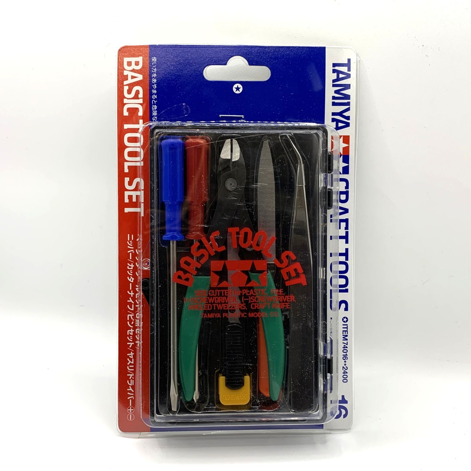 ◇862【新品】TAMIYA ベーシックツールセット74016 クラフトツール