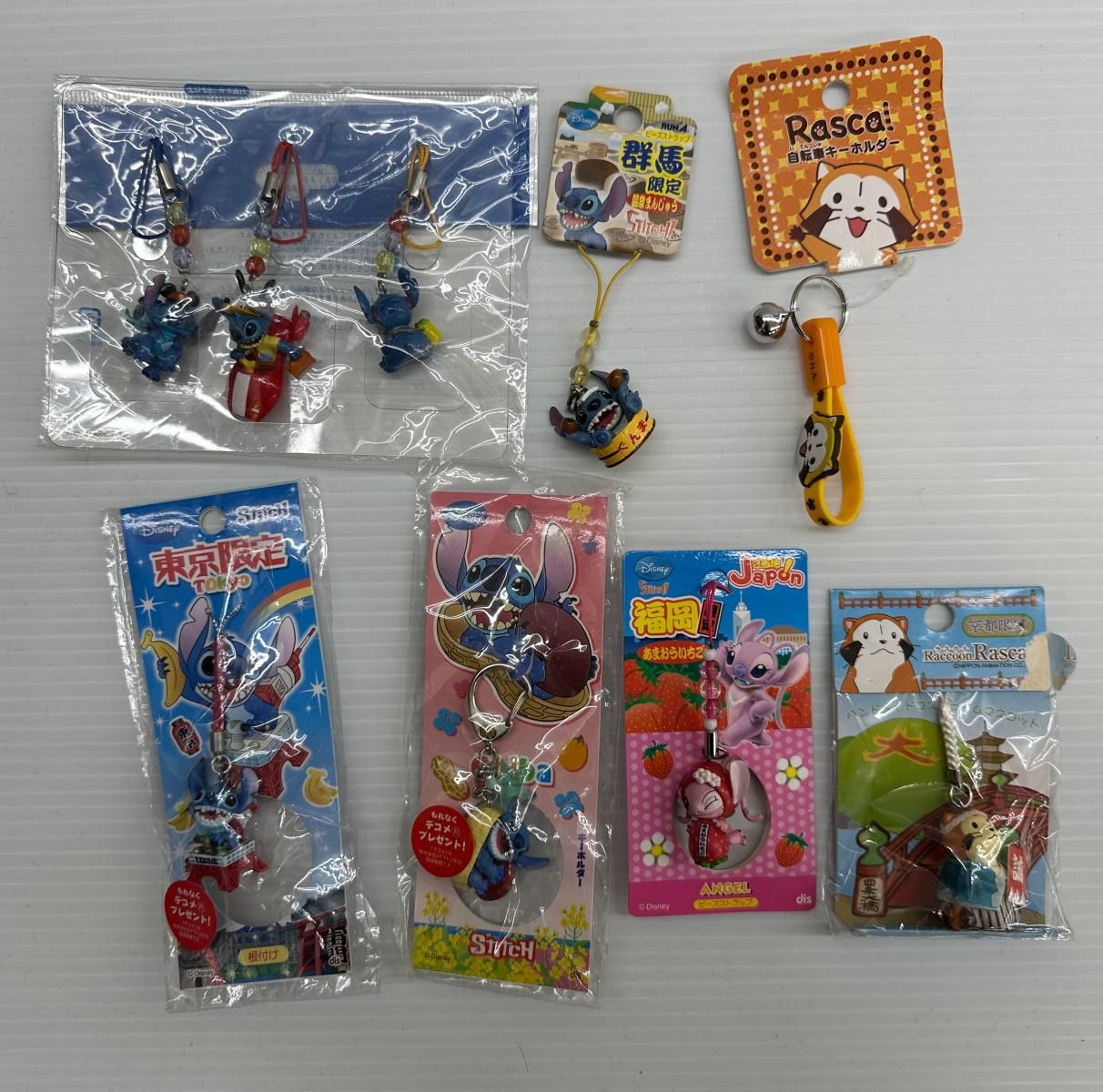 【希少】御当地　スティッチ キーホルダー　ストラップ　巾着袋　まとめ売り スティッチ ご当地ストラップ｜Yahoo!フリマ（旧PayPayフリマ）