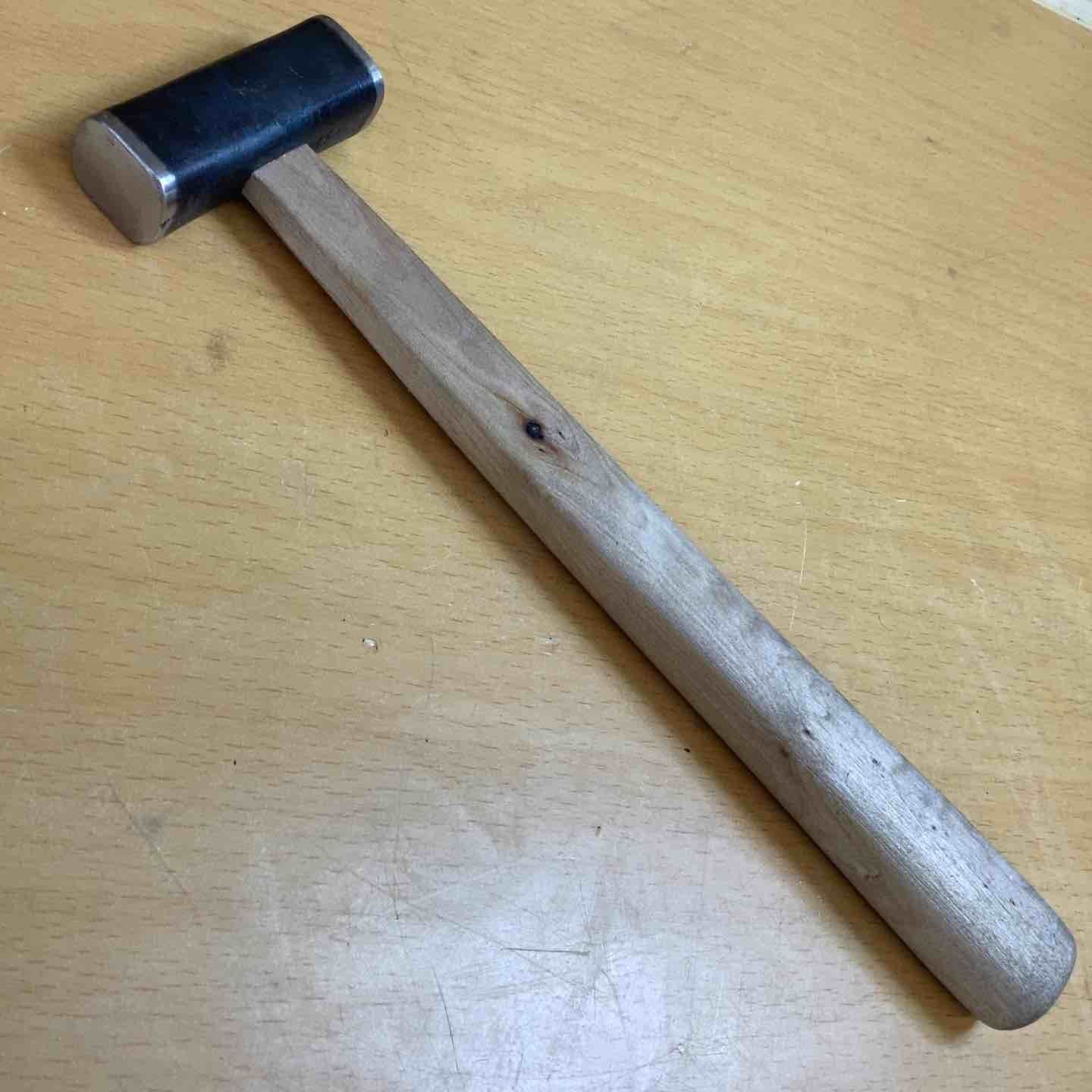正行 まさつら 四角 玄翁 玄能 黒打 40匁 約150g 火色仕上げ 山桜柄 ハンマー 金槌 トンカチ 金づち 大工道具 細かい作業 8,520円