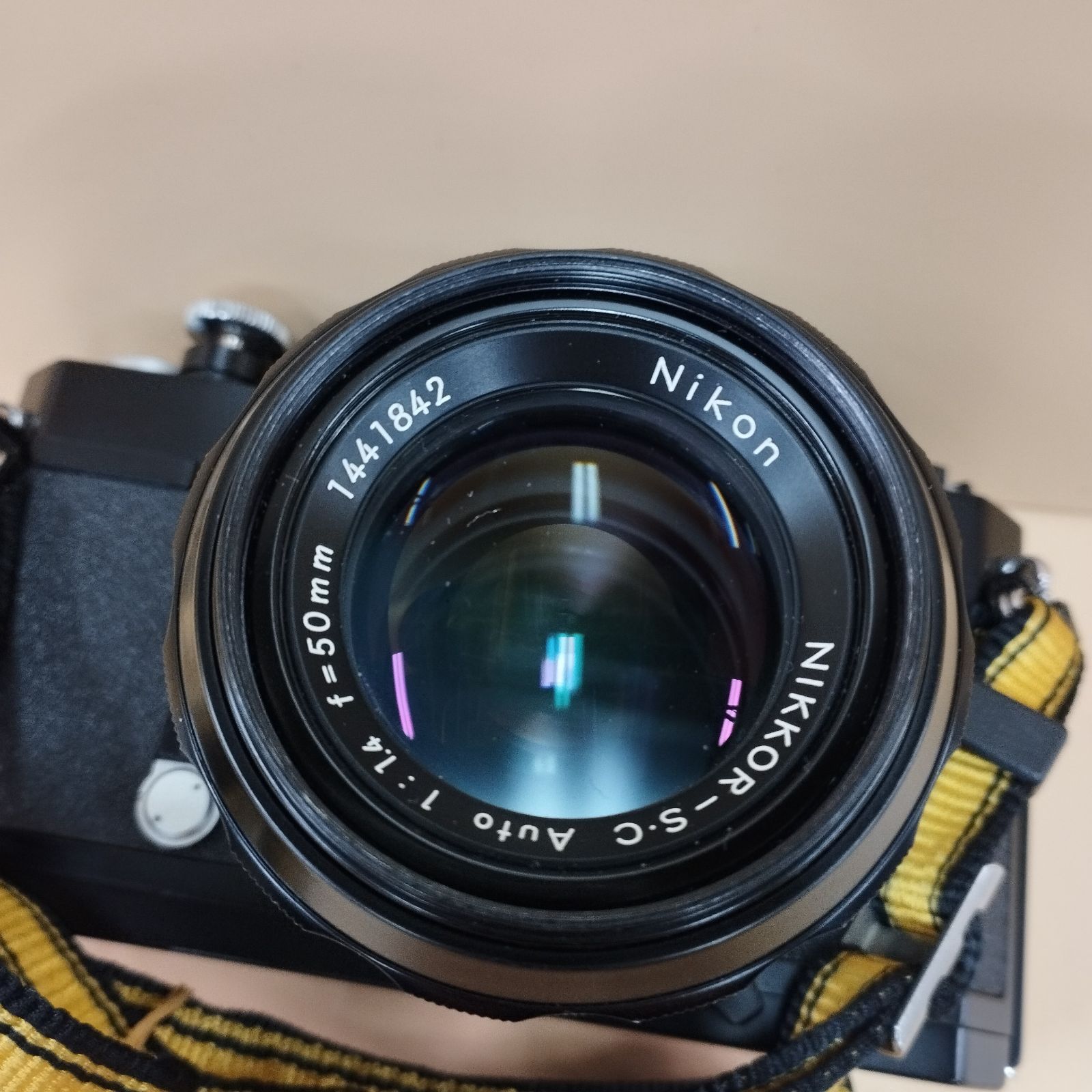 D7433】ジャンク ニコン Nikomat カメラ レンズ 1：1.4 f=50mm ボディ