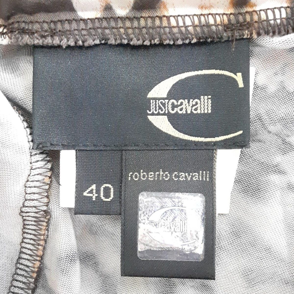 JUST cavalli(ジャストカヴァリ) ワンピース サイズ40 M レディース