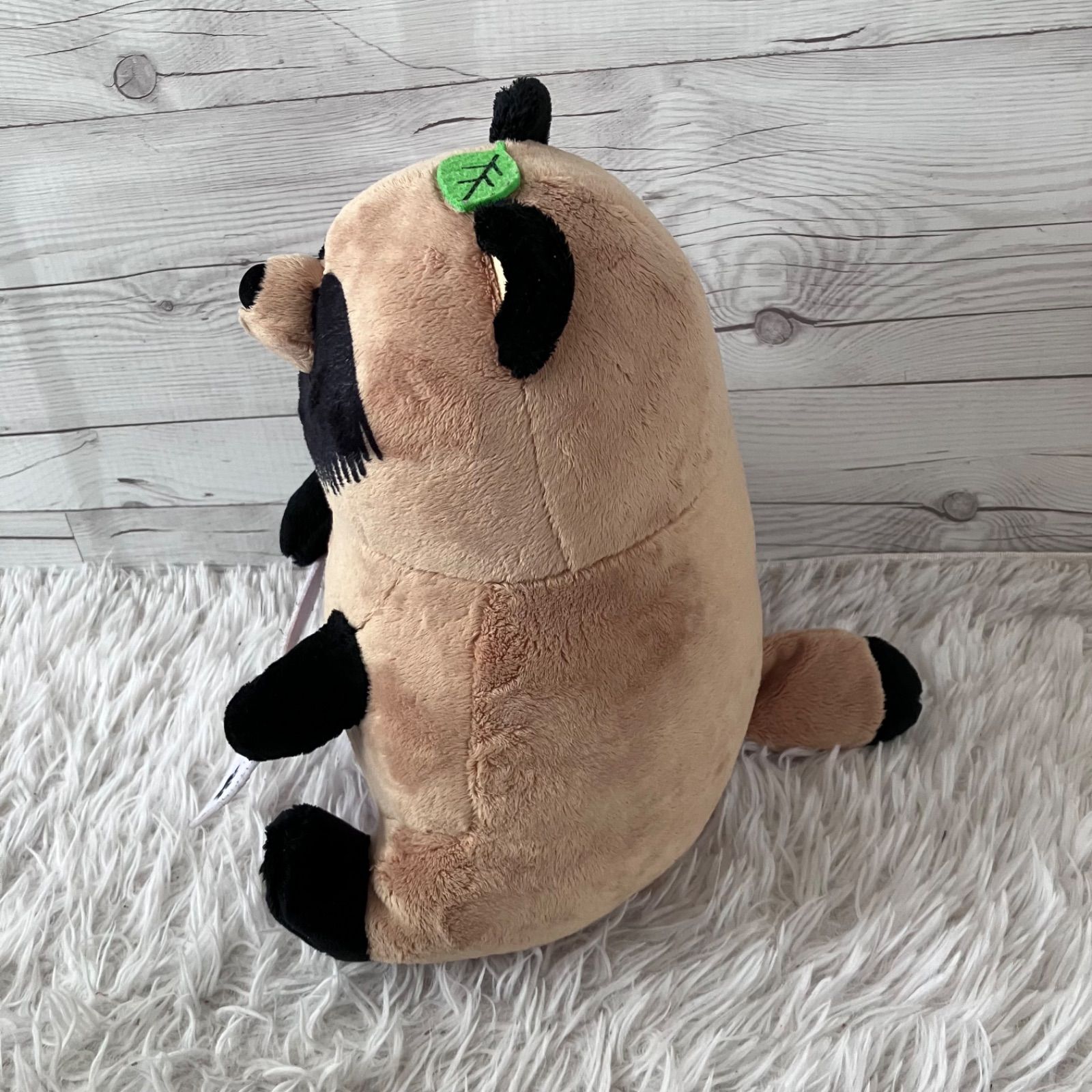 雨と君と BIGぬいぐるみ たぬき R - メルカリ