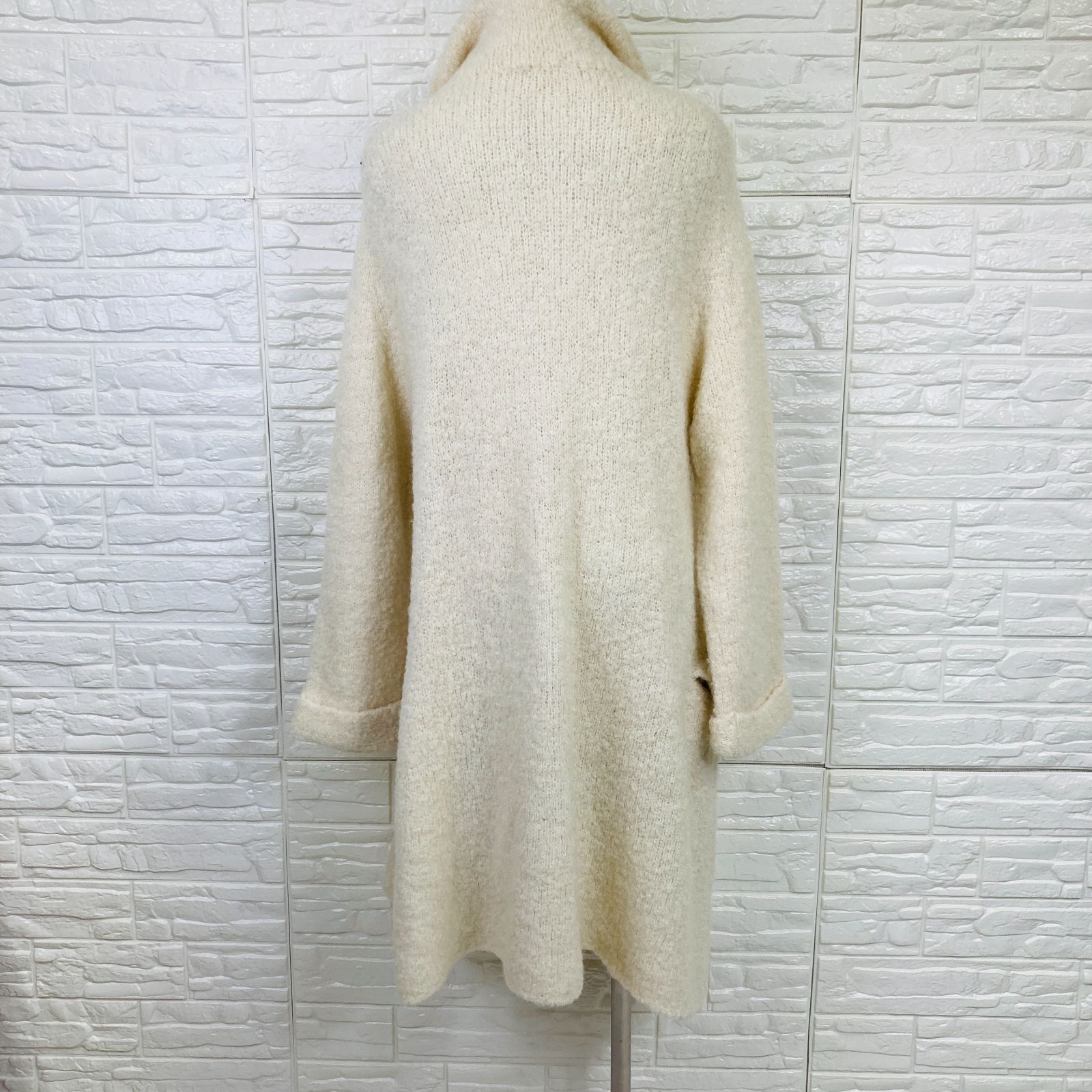 c*☆様 ✨美品✨アルベロベロ　ロング　カーディガン　ニット　コート　アルパカ混 alacrity ロングカーディガン コート アルパカ混 0105K - メルカリ