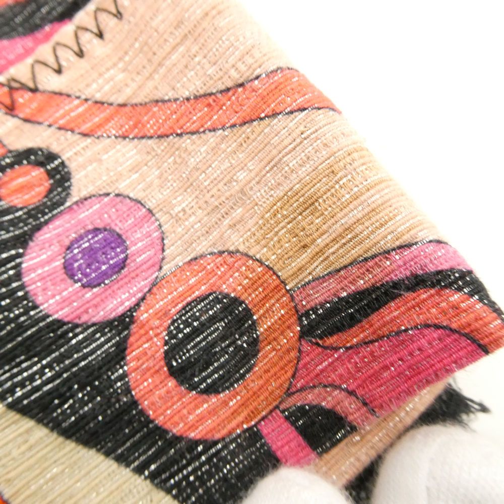 美品 EMILIO PUCCI エミリオプッチ スカート I38 S コットン 他 ひざ丈