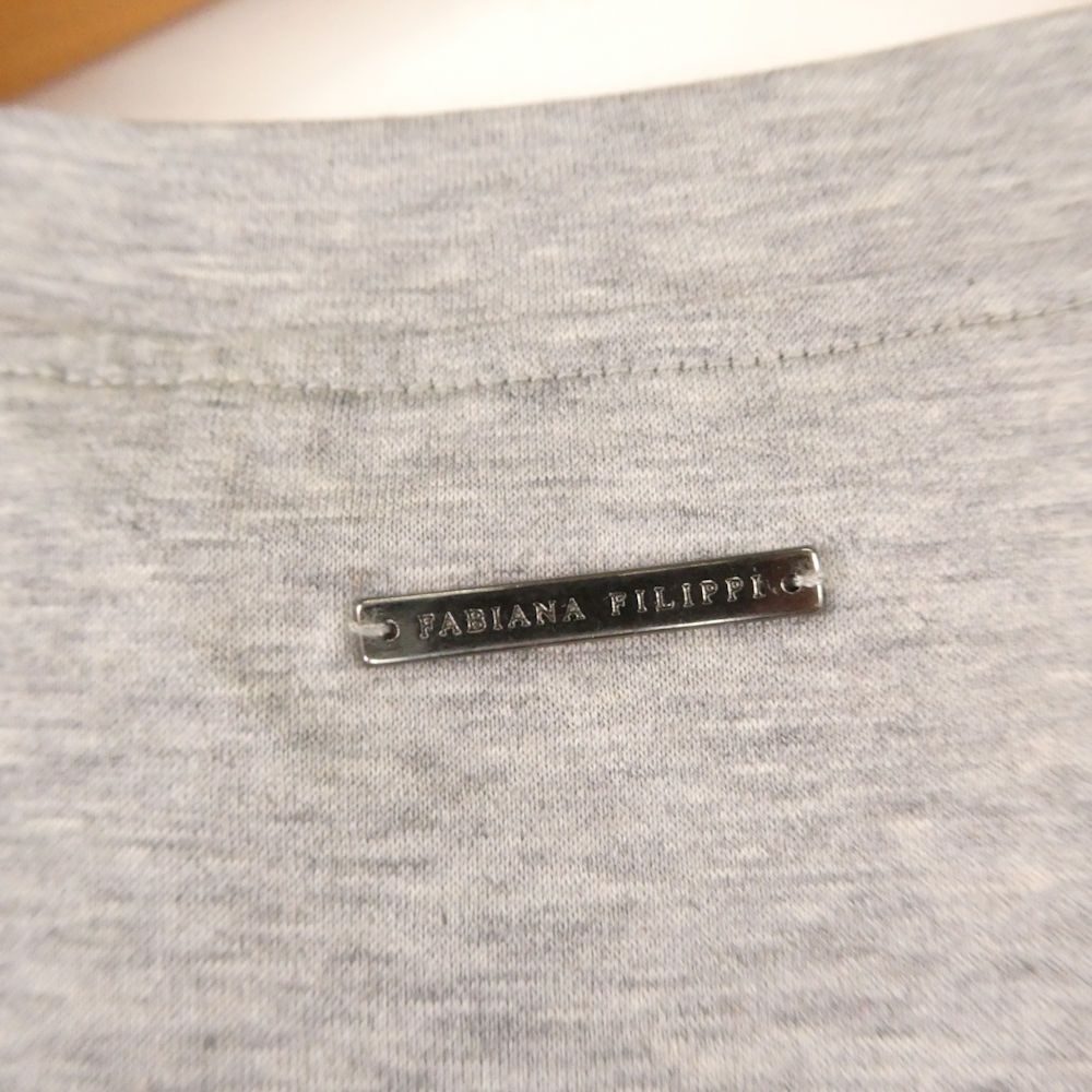 未使用 FABIANA FILIPPI ファビアナフィリッピ Tシャツ 40 XS コットン