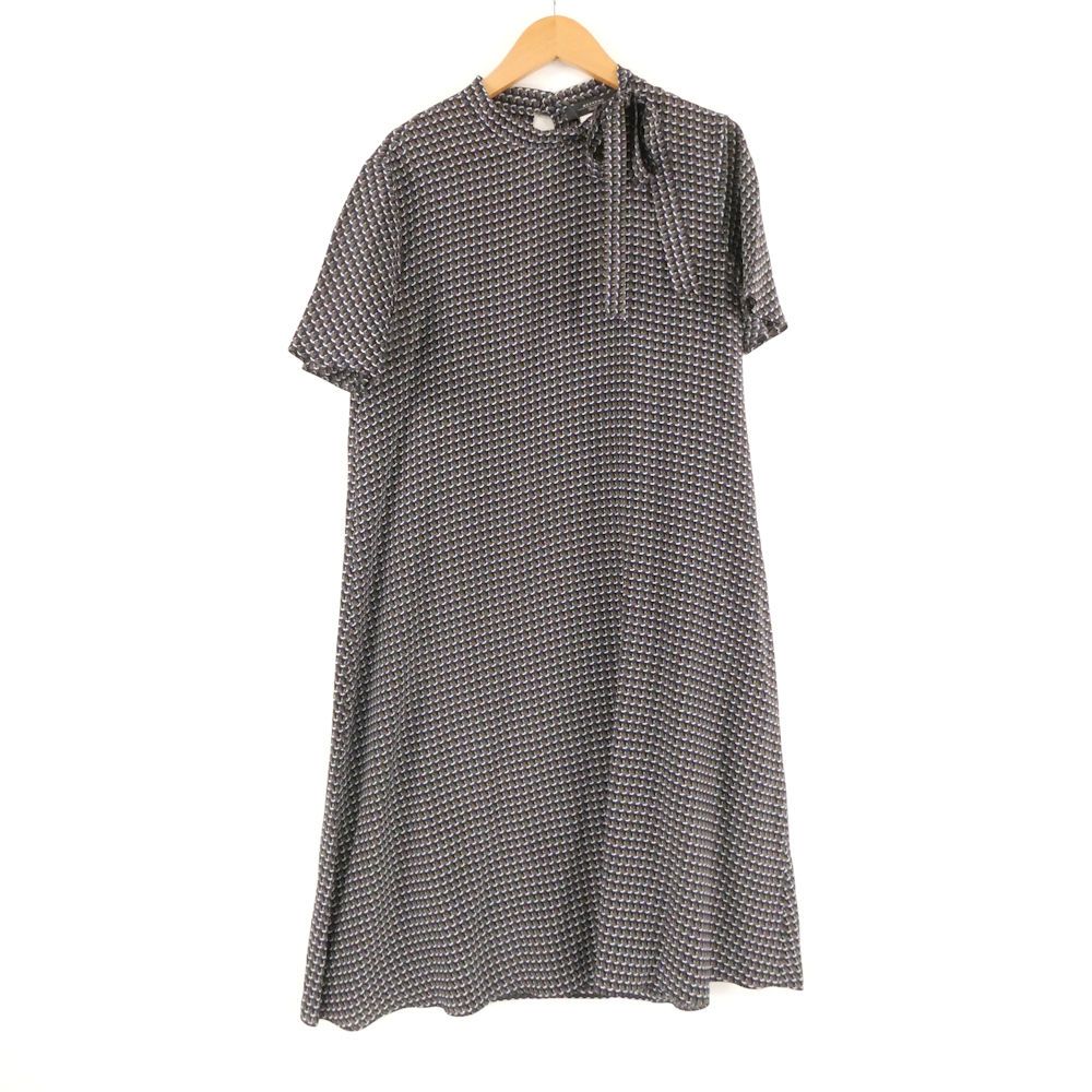 美品 maxmaraWEEKEND マックスマーラ 総柄ワンピース 42 (M-Lサイズ