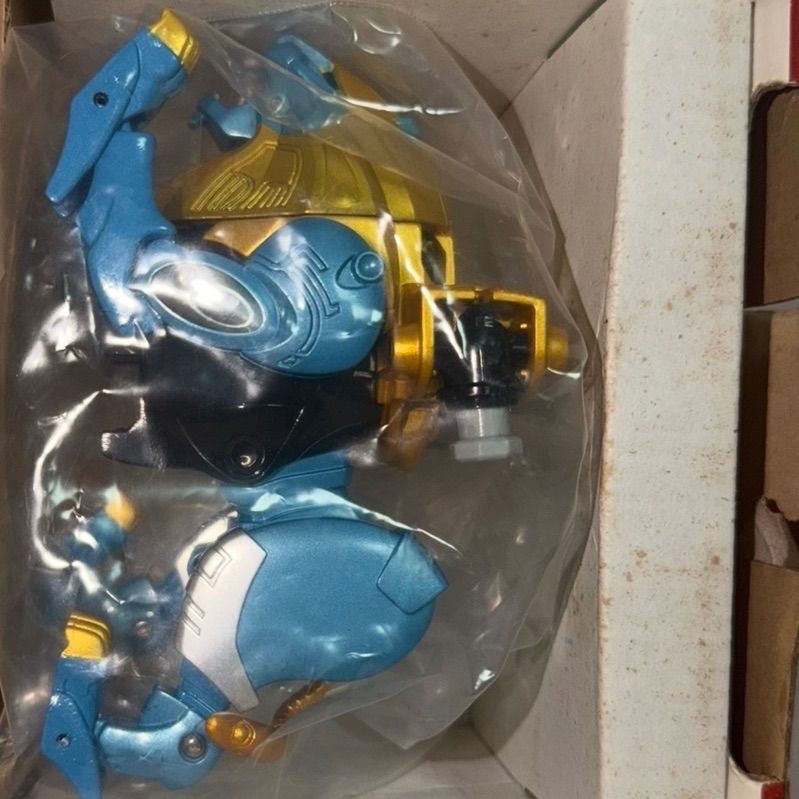 激レア 未使用 青獅 バンダイ 百獣戦隊ガオレンジャー DX ガオライオン