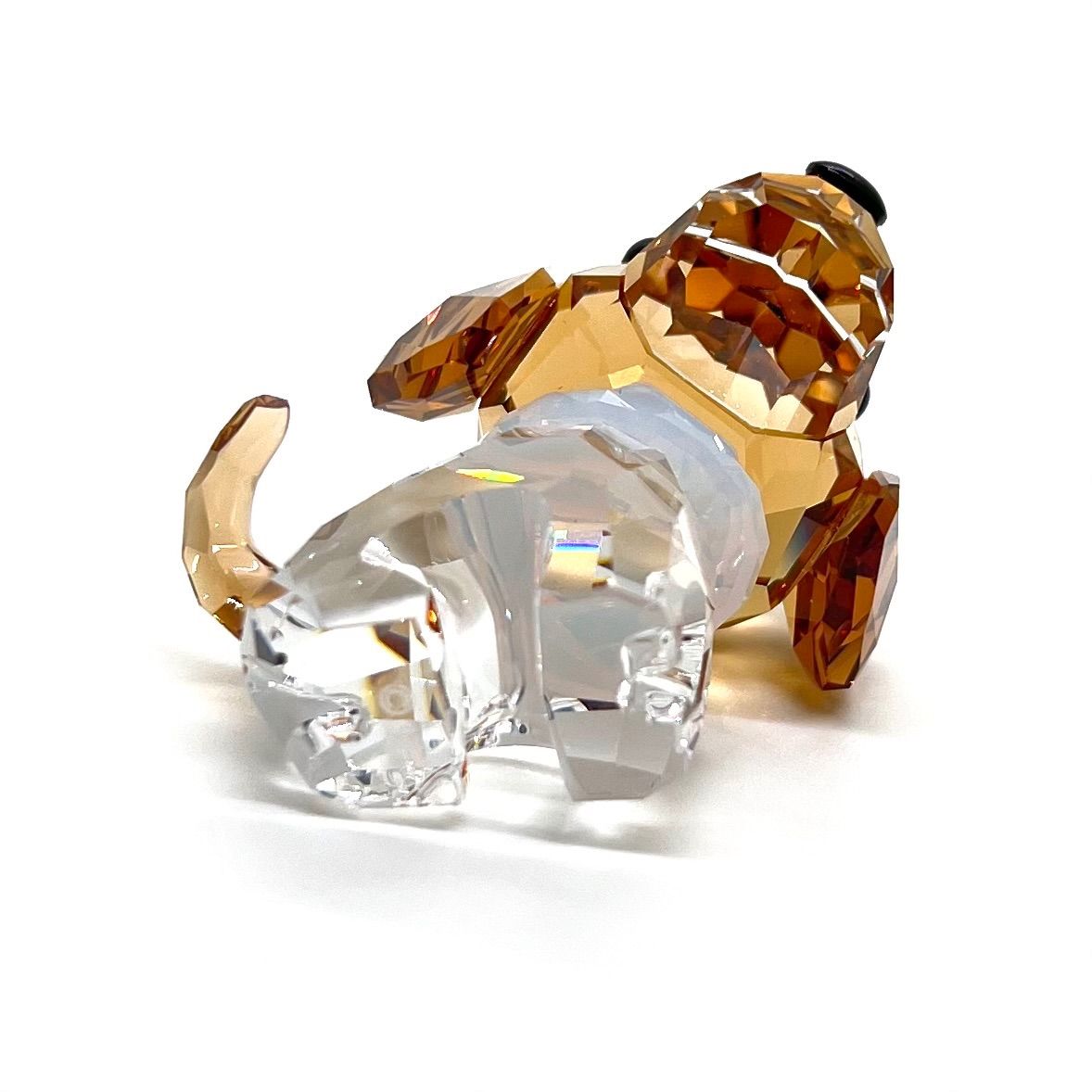 美品☆SWAROVSKI スワロフスキー Puppy Max パピー ビーグル 犬 ドッグ