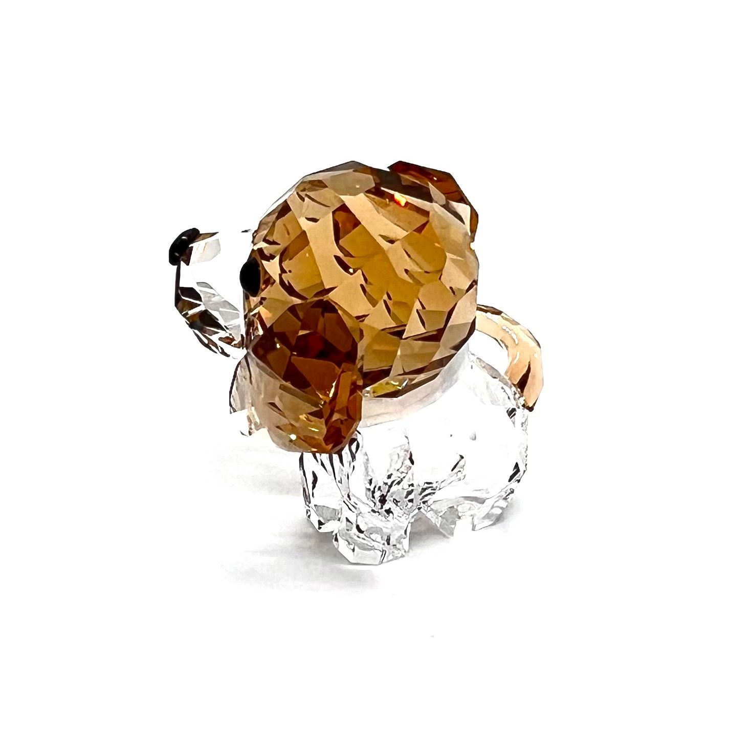 美品☆SWAROVSKI スワロフスキー Puppy Max パピー ビーグル 犬 ドッグ