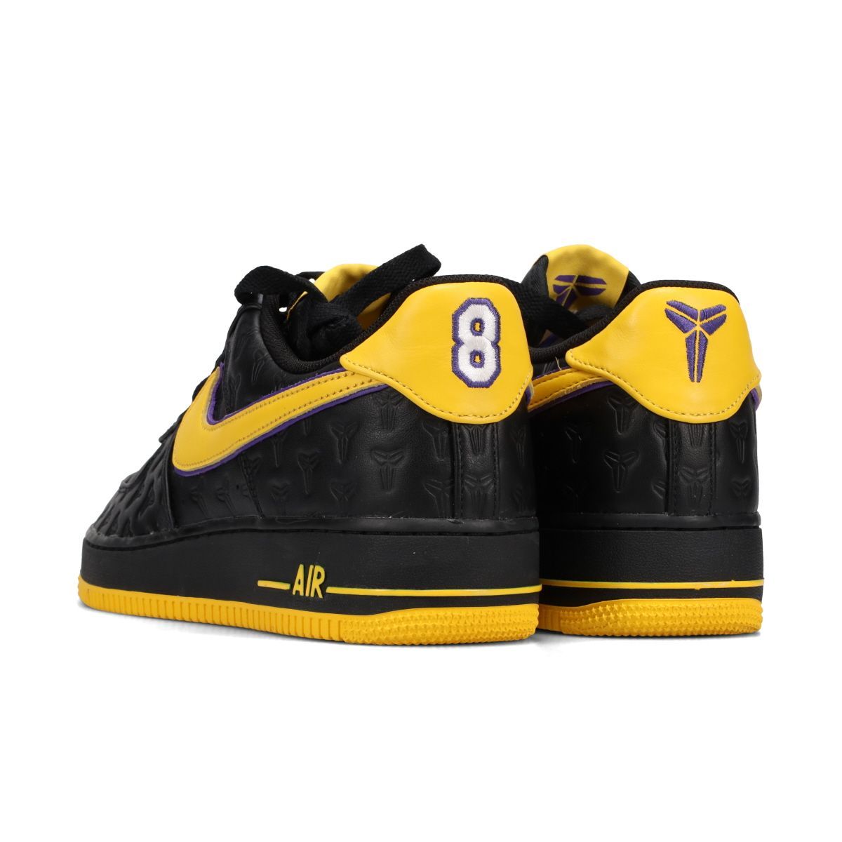 NIKE AIR FORCE 1 LOW × KOBE BRYANT BLACK/VARSITY MAIZE/VARSITY 