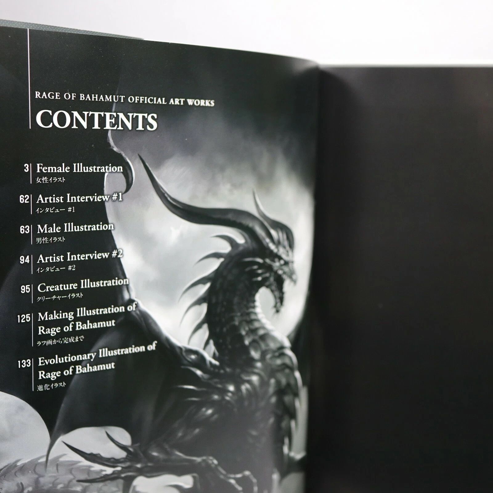 神撃のバハムート オフィシャルアートワークス BAHAMUT Art Works